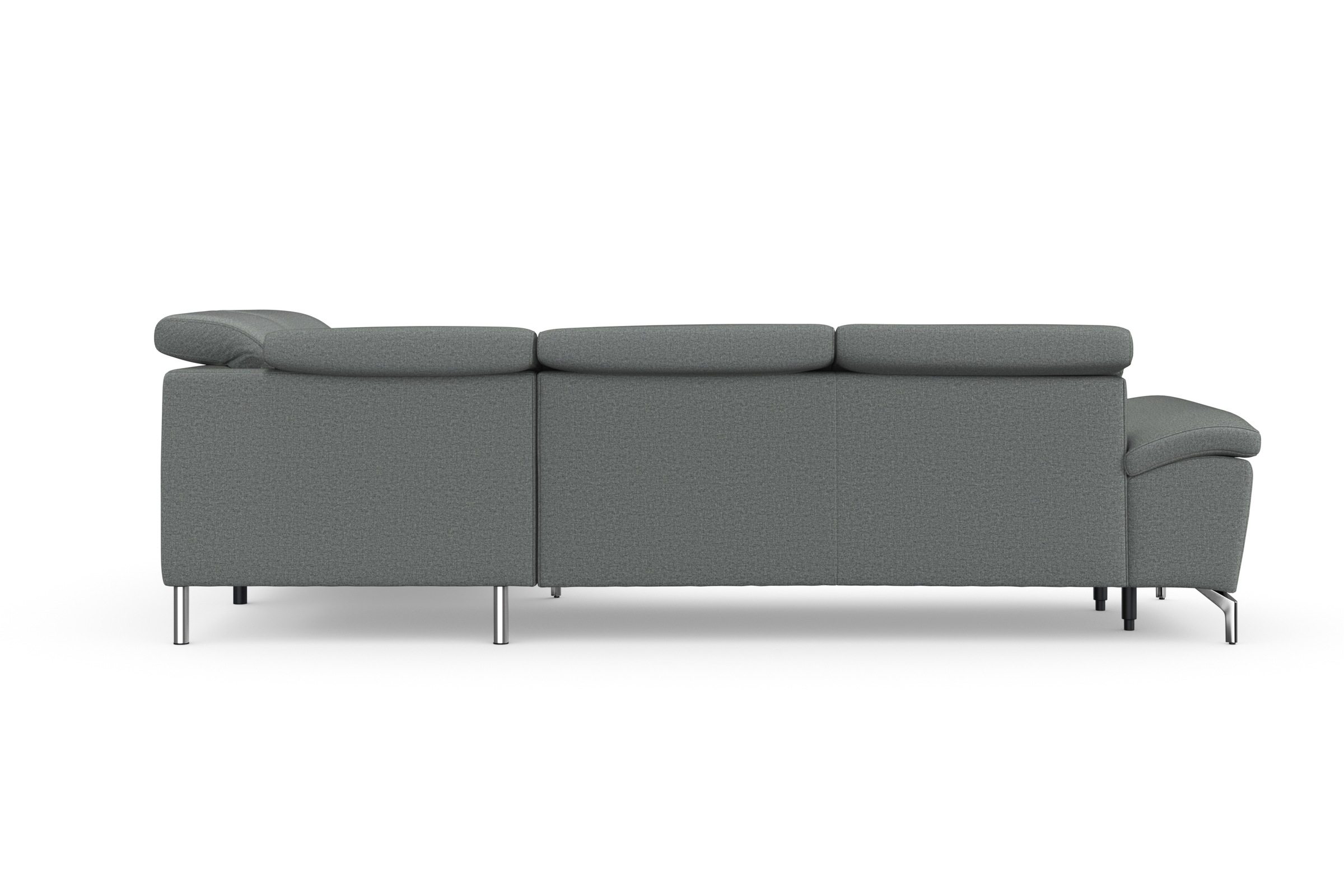 sit&more Ecksofa »Cool L-Form«, wahlweise mit Kopfteilverstellung und Vorziehsitz, motorisch