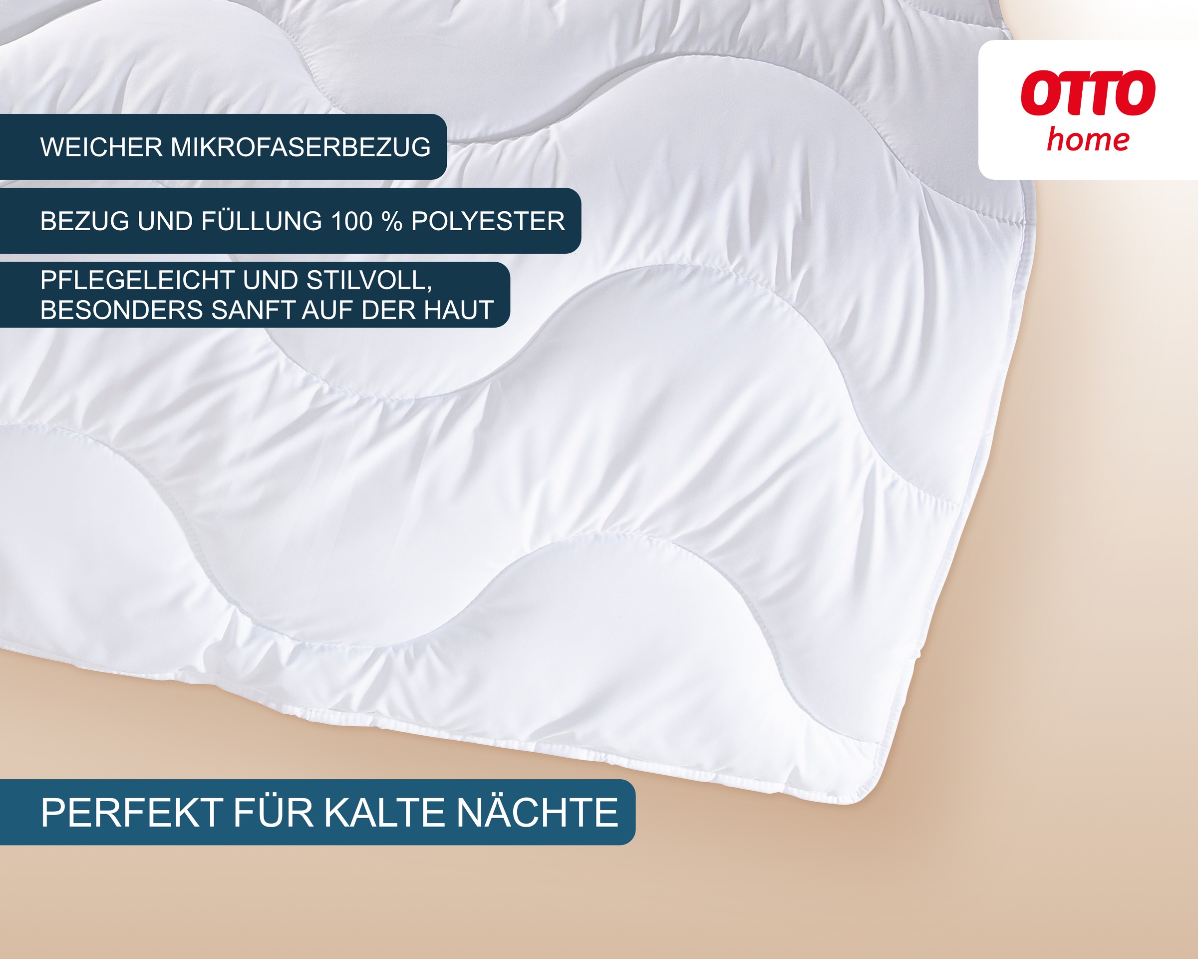 Image of GOODproduct Microfaserbettdecke "Mailo Bettdecke 135x200 cm, 155x220 cm" warm Füllung Polyester 1 Stk. tlg. Sommer, Winter, Decke, kuschelweicher Microfaser-Feinbatist Bezug