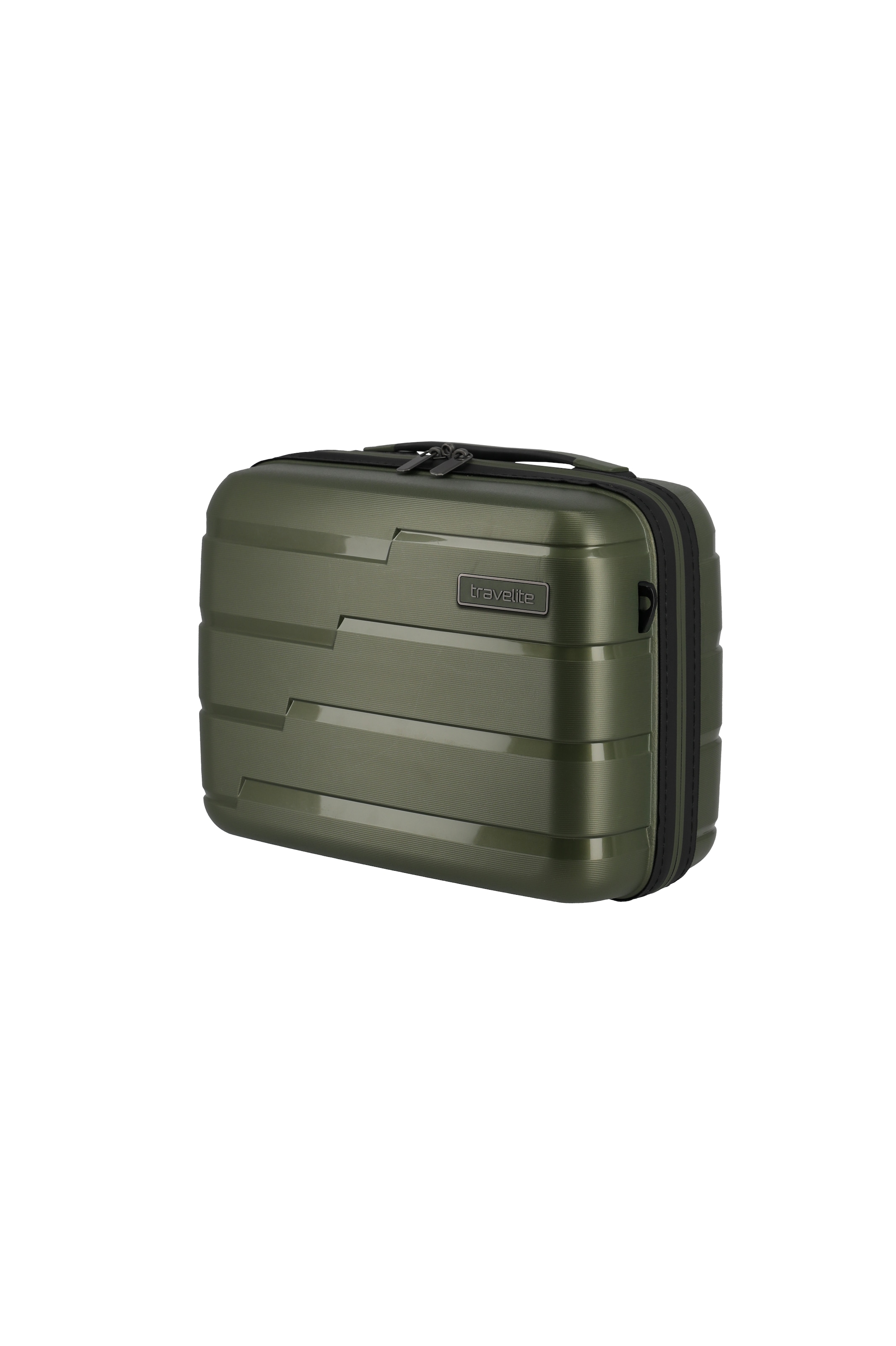 travelite Trousse de beauté »AIR BASE Kosmetikkoffer Hartschale« avec serrure TSA et fonction d’emboîtement – robuste et léger