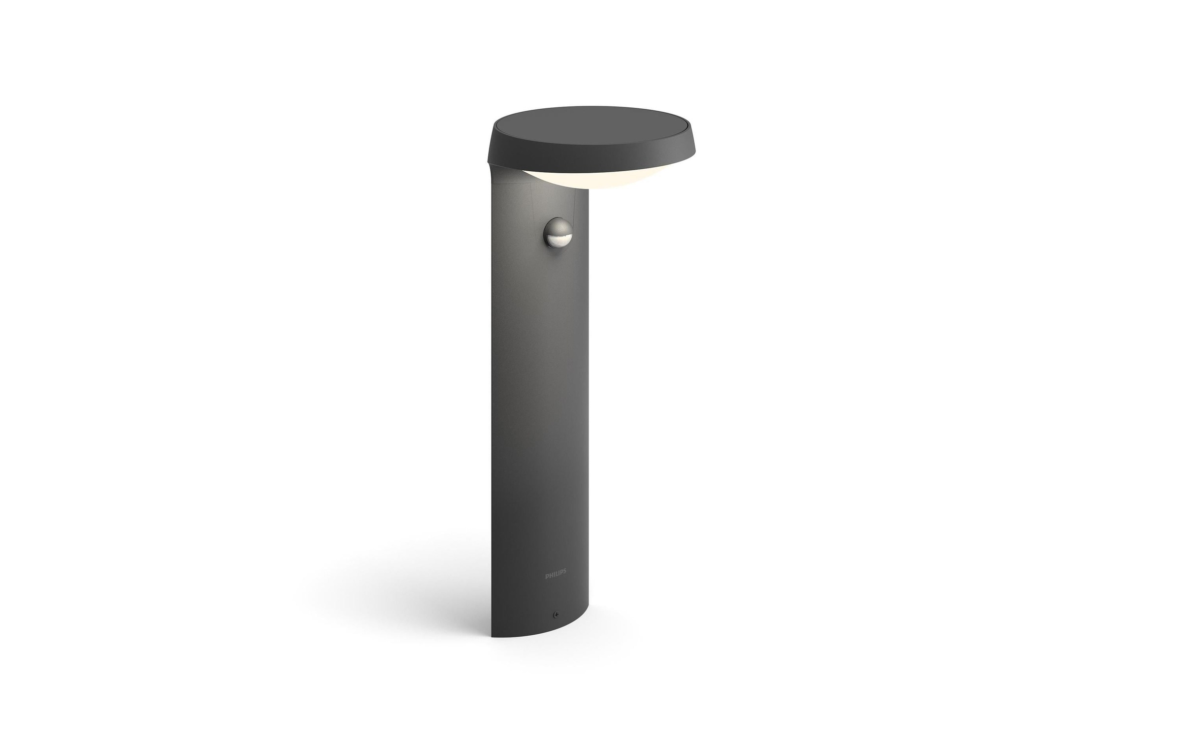 Image of Philips Gartenleuchte "Tyla Ultra-Efficient anthrazit + Sensor" Warmweiss