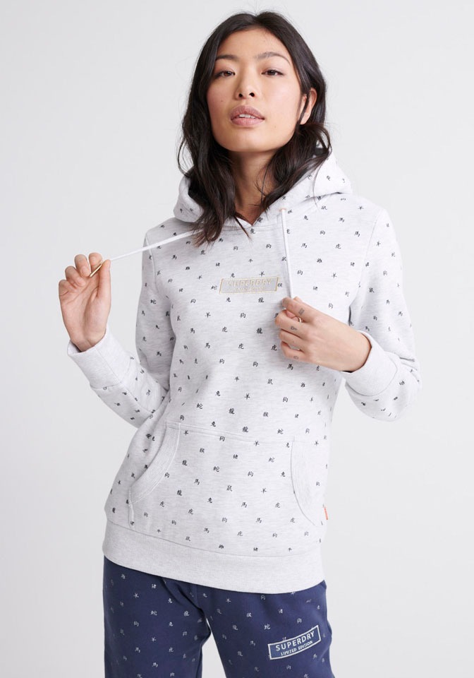 Image of Superdry Kapuzensweatshirt »CNY ZODIAC AOP ENTRY HOOD«, British Design Limited Edition bei Ackermann Versand Schweiz