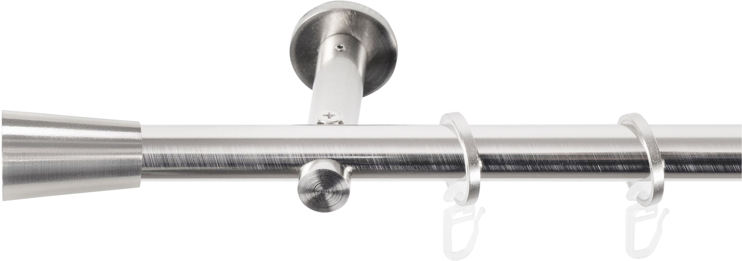 SN DECO GROUP Tringle à rideaux Ø 19 mm 1 course-läufig Fixmass;kürzbar