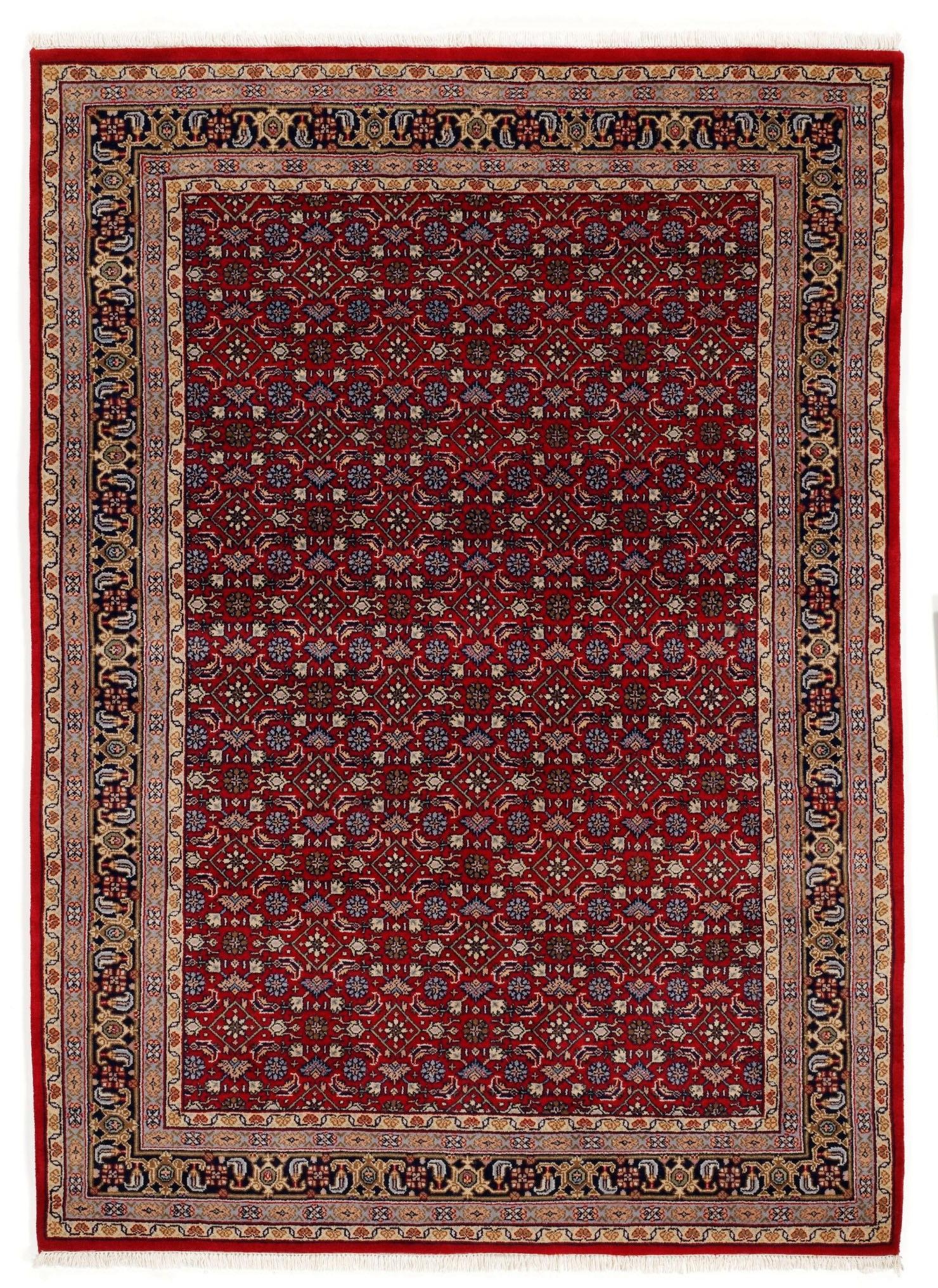 Image of OCI DIE TEPPICHMARKE Orientteppich "HIMALI HERATI" rechteckig 20 mm Höhe reine Wolle, handgeknüpft, mit Fransen, Wohnzimmer