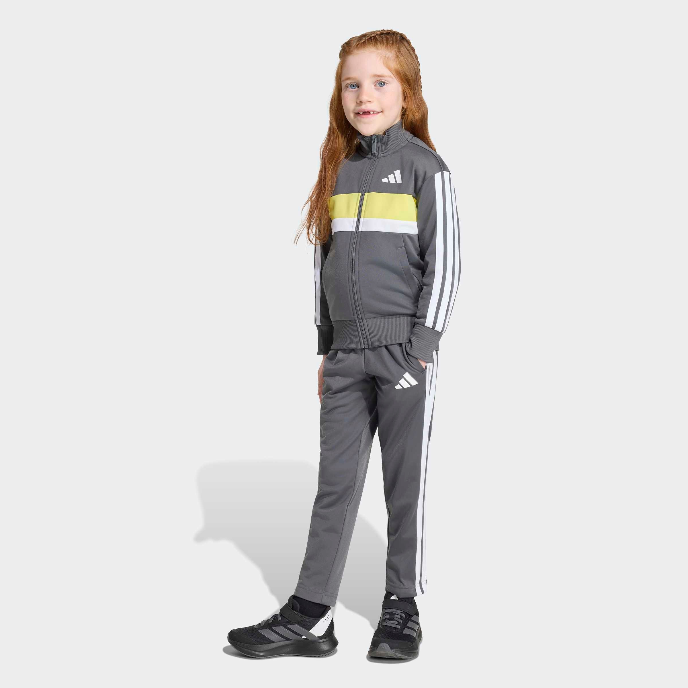 Image of adidas Sportswear Trainingsanzug "SEASONAL ESSENTIALS TIBERIO 3-STREIFEN TRICOT KIDS" 2