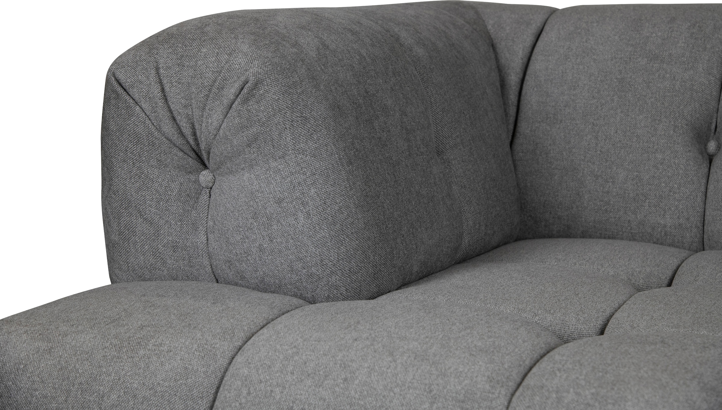 Home affaire 3-Sitzer »APERIRE B/T/H:  225/100/77 cm« mit moderner aufwändiger Steppung mit tiefem Einzug, auch hinten