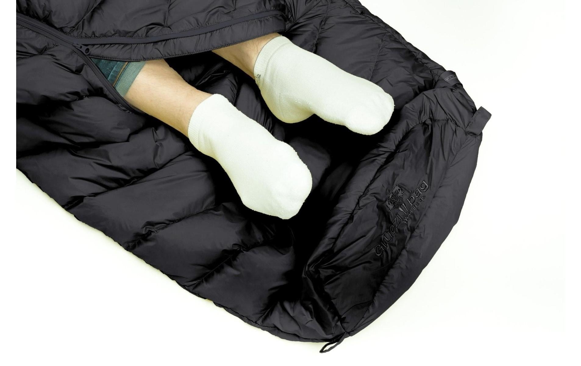 Grüezi bag Sac de couchage »DownWool Extreme Light 2.0 8 °C« Schlafsack für Erwachsene