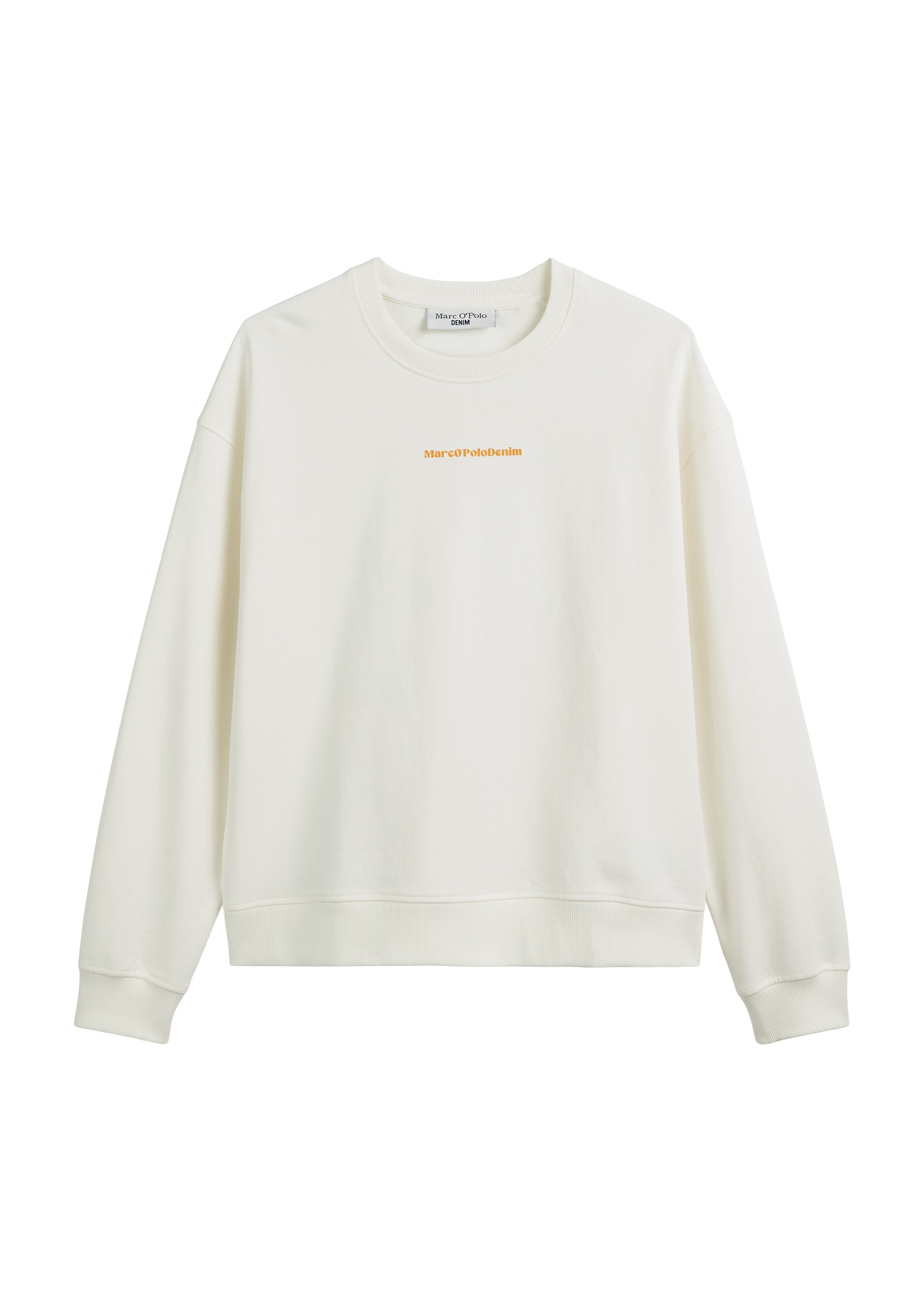 Marc O'Polo DENIM Sweatshirt, oversized, mehrfarbiger Print auf dem Rücken