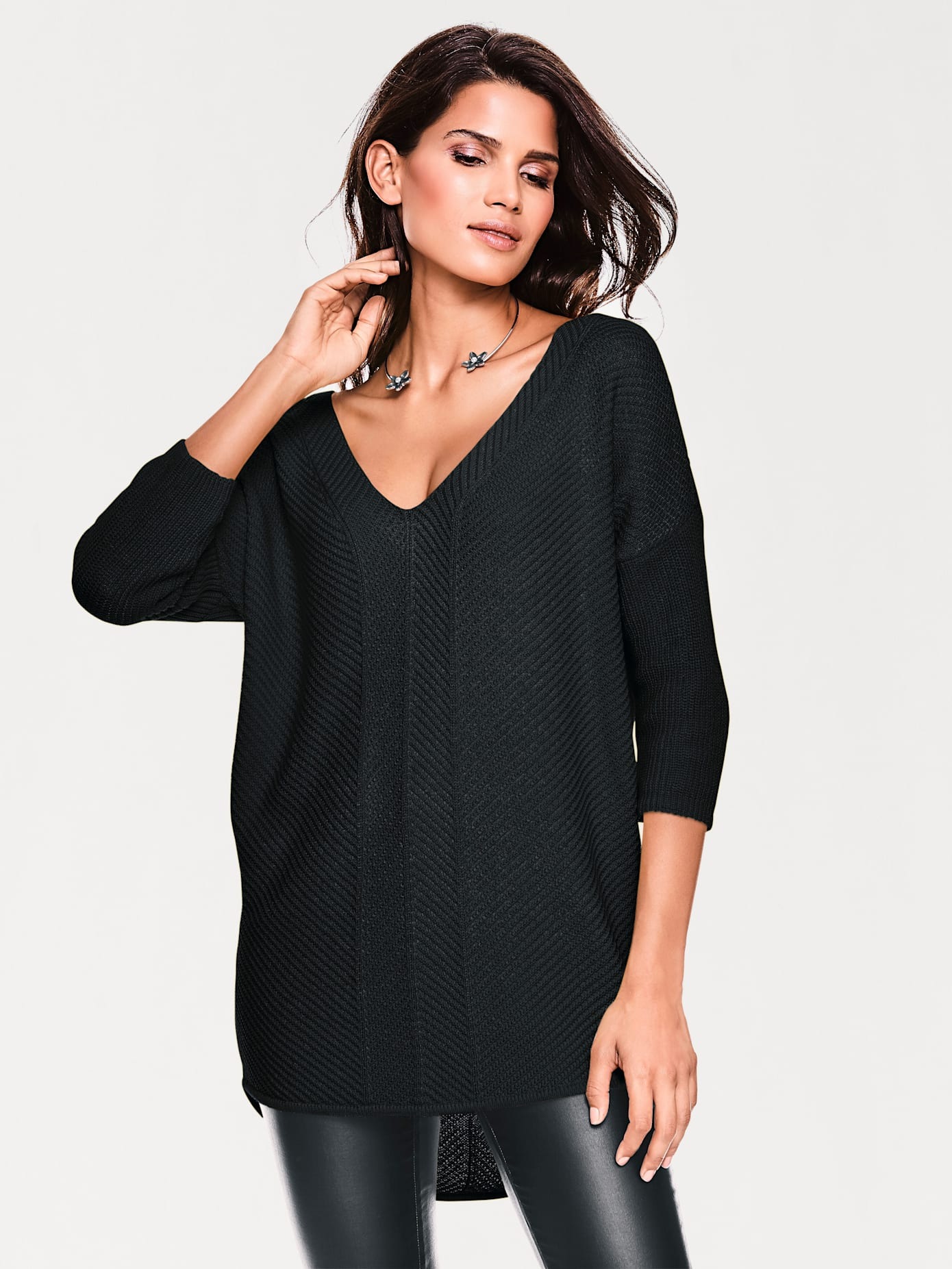 RICK CARDONA by heine Strickpullover »V-Pullover«