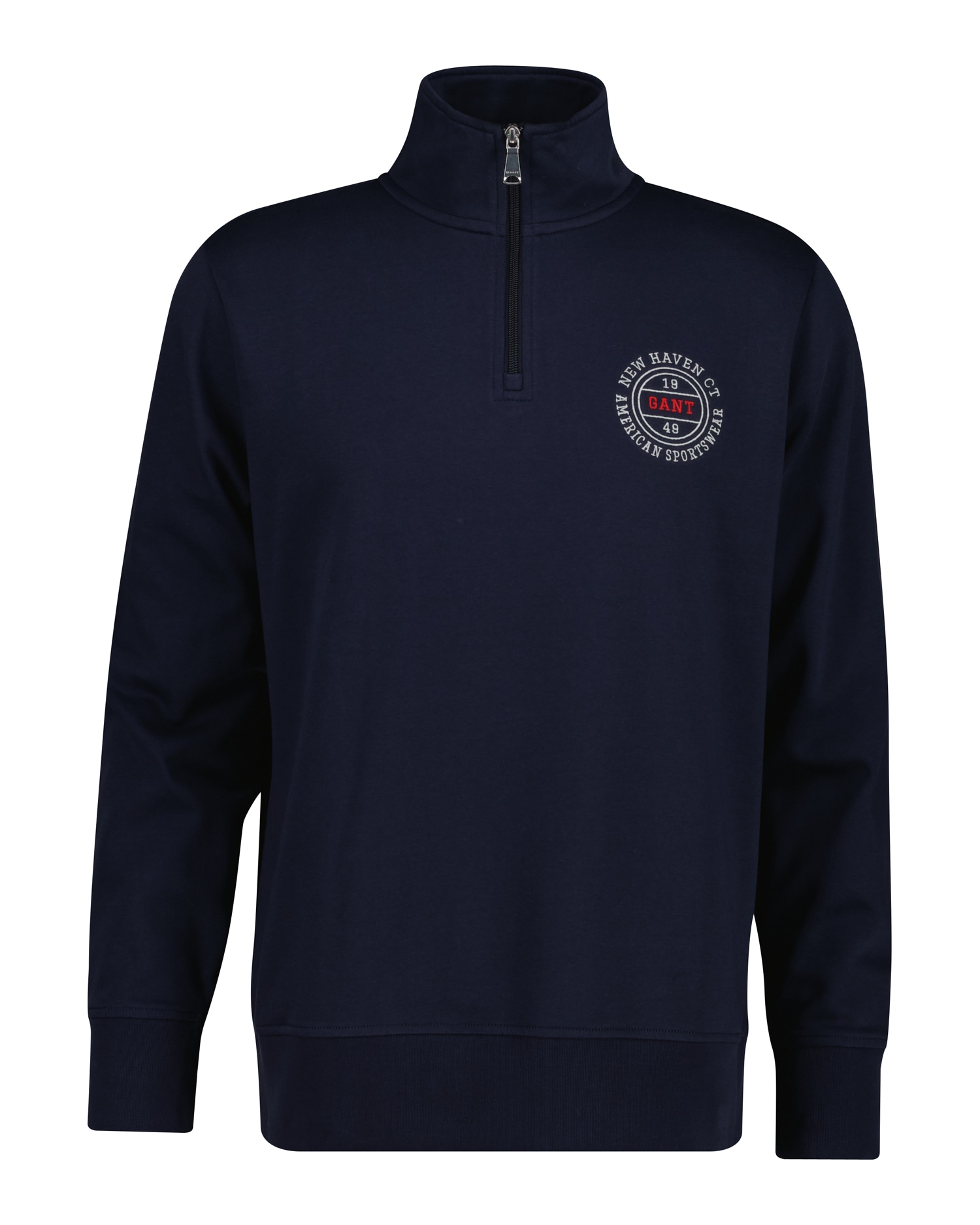 Image of Gant Sweatshirt "GRAPHIC HALFZIP", Regular fit mit Troyer-Kragen
