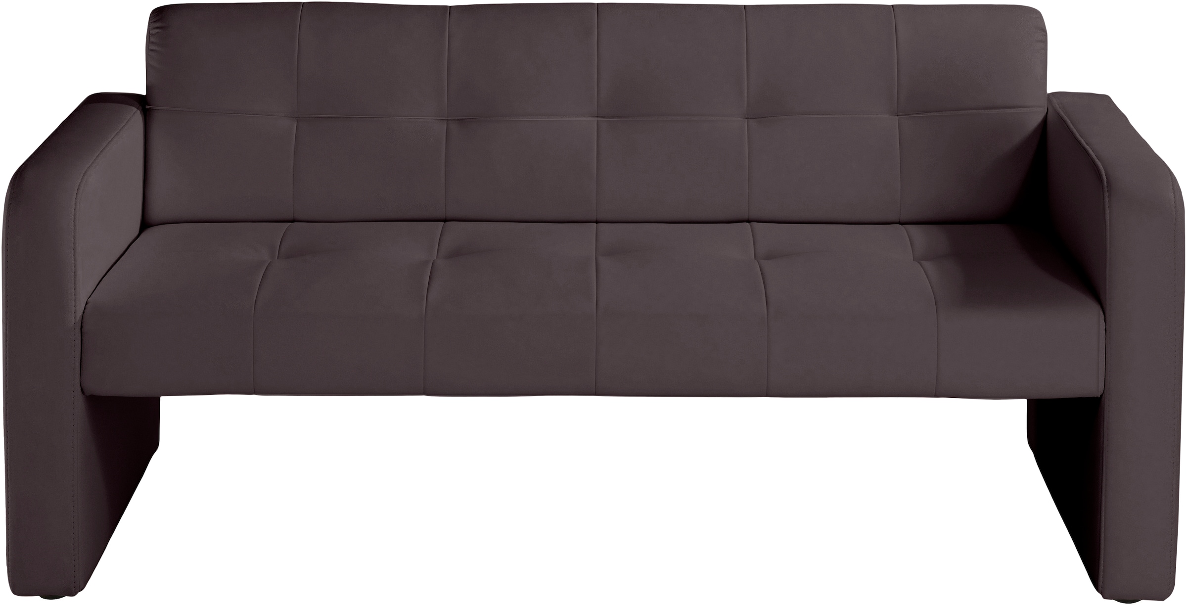 exxpo - sofa fashion Sitzbank »Barista Küchensofa, kompakte Stellmasse, Sitzhöhe 49cm«, mit Rückenlehne