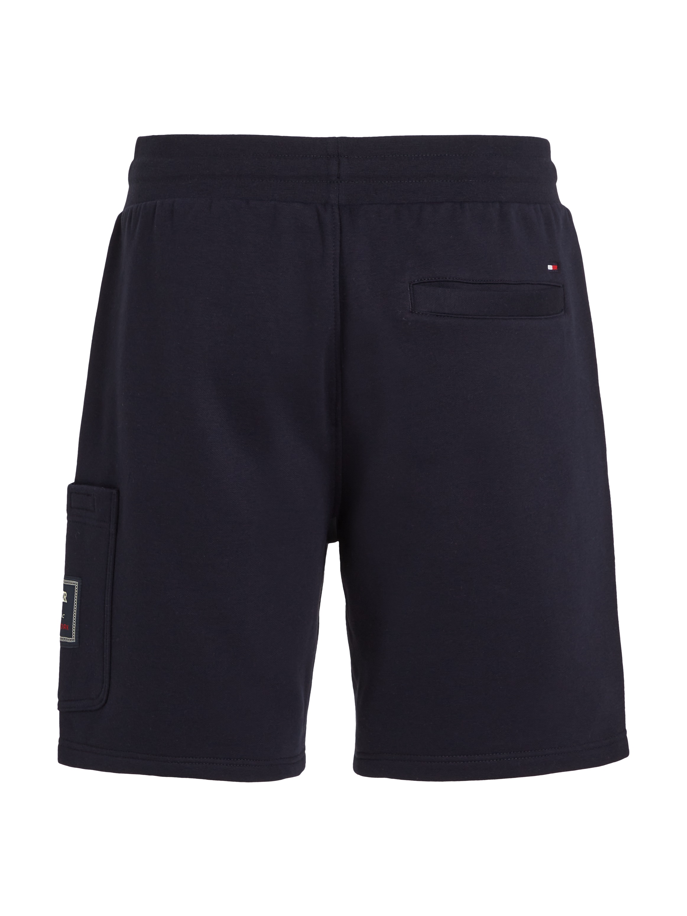 Tommy Hilfiger Sweatshorts »FLAG LOGO BADGE SWEATSHORTS«, Mit Tasche an der Seite