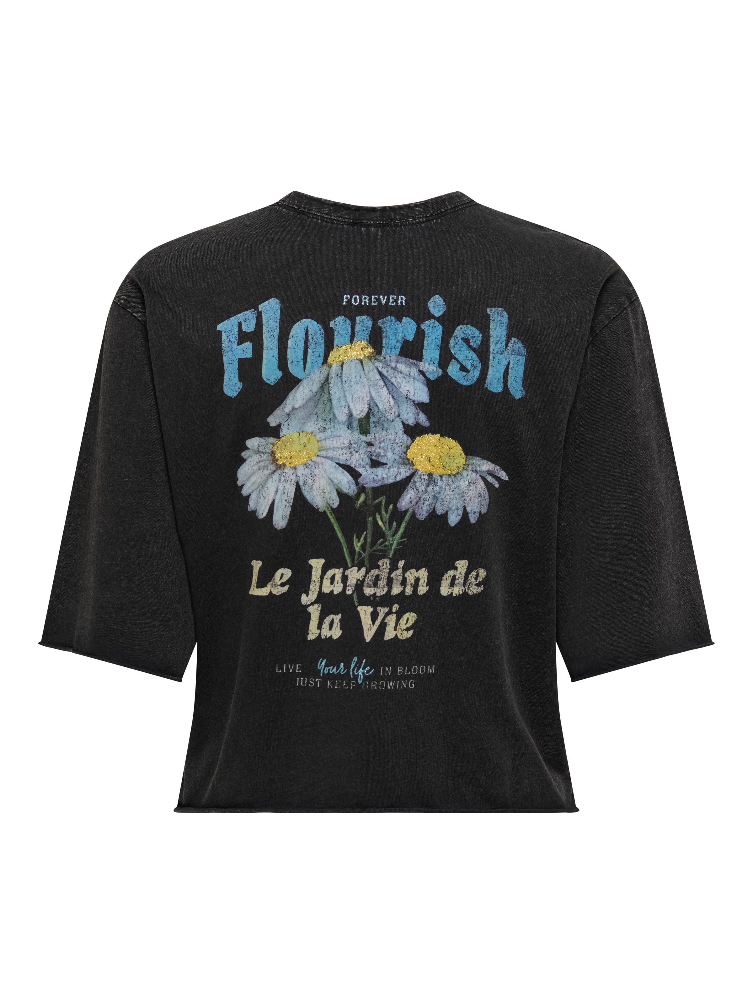 ONLY Kurzarmshirt »ONLLUCY LIFE S/S FLOWERS TOP BOX JRS«