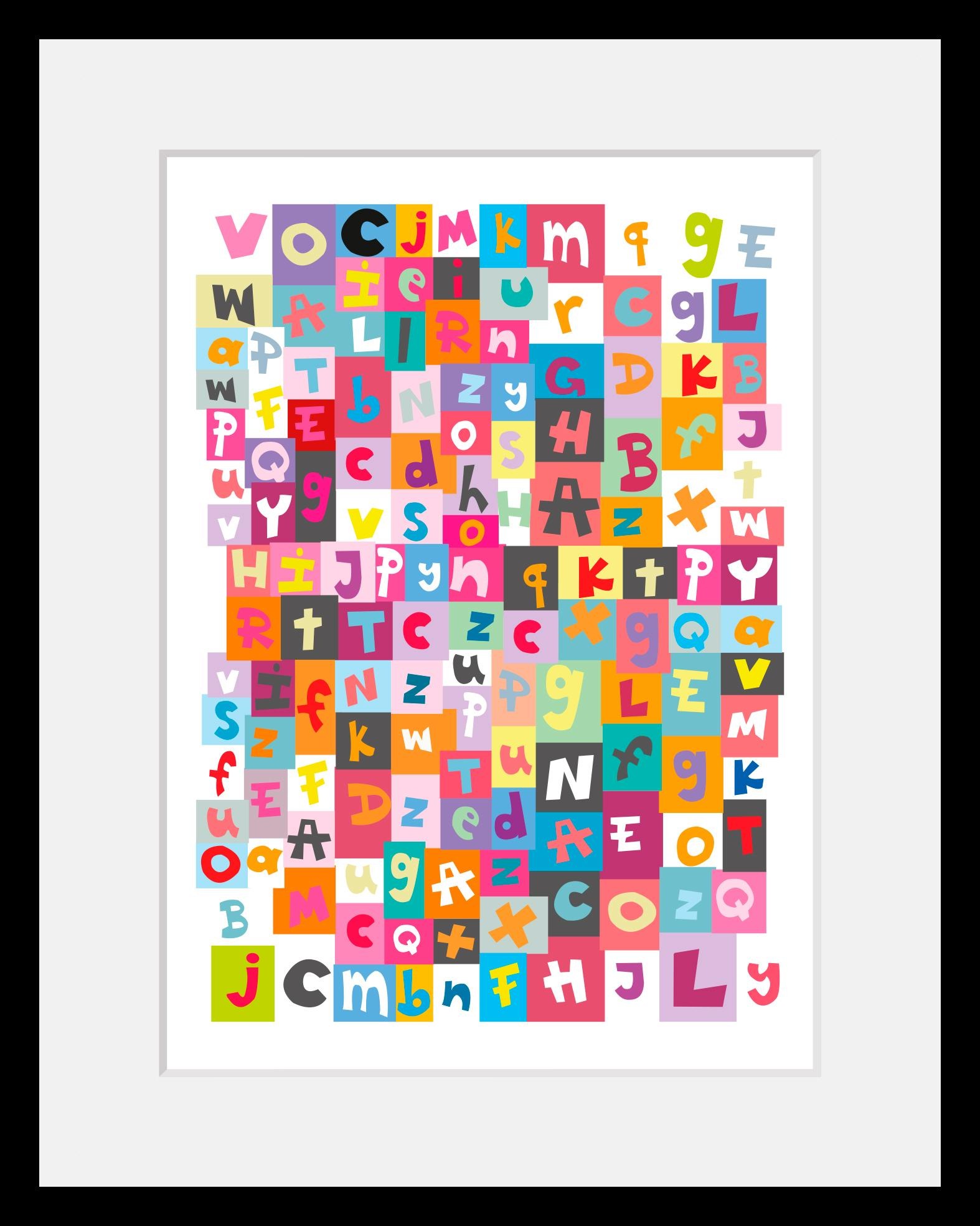 Image of Home affaire Bild »Buchstabensalat«, mit Rahmen bei Ackermann Versand Schweiz