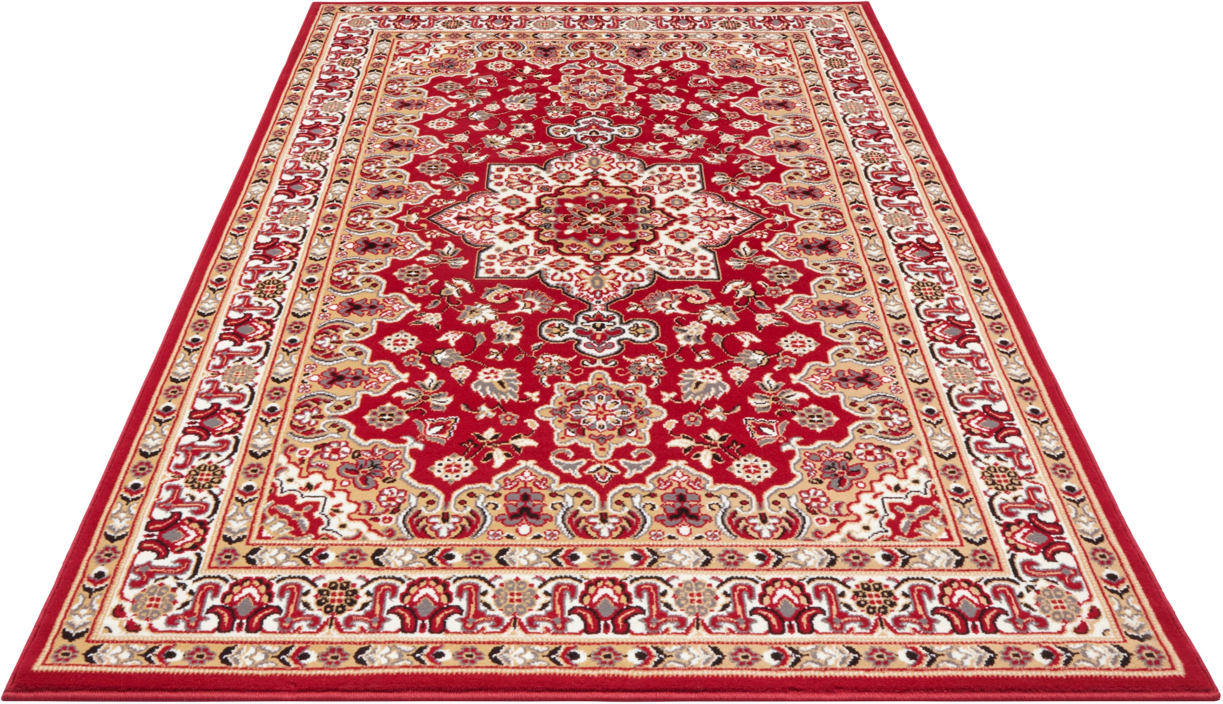 HANSE Home Teppich »Parun Täbriz«, rechteckig, 9 mm Höhe, Kurzflor, Orient, Läufer, Vintage, Esszimmer, Wohnzimmer, Flur