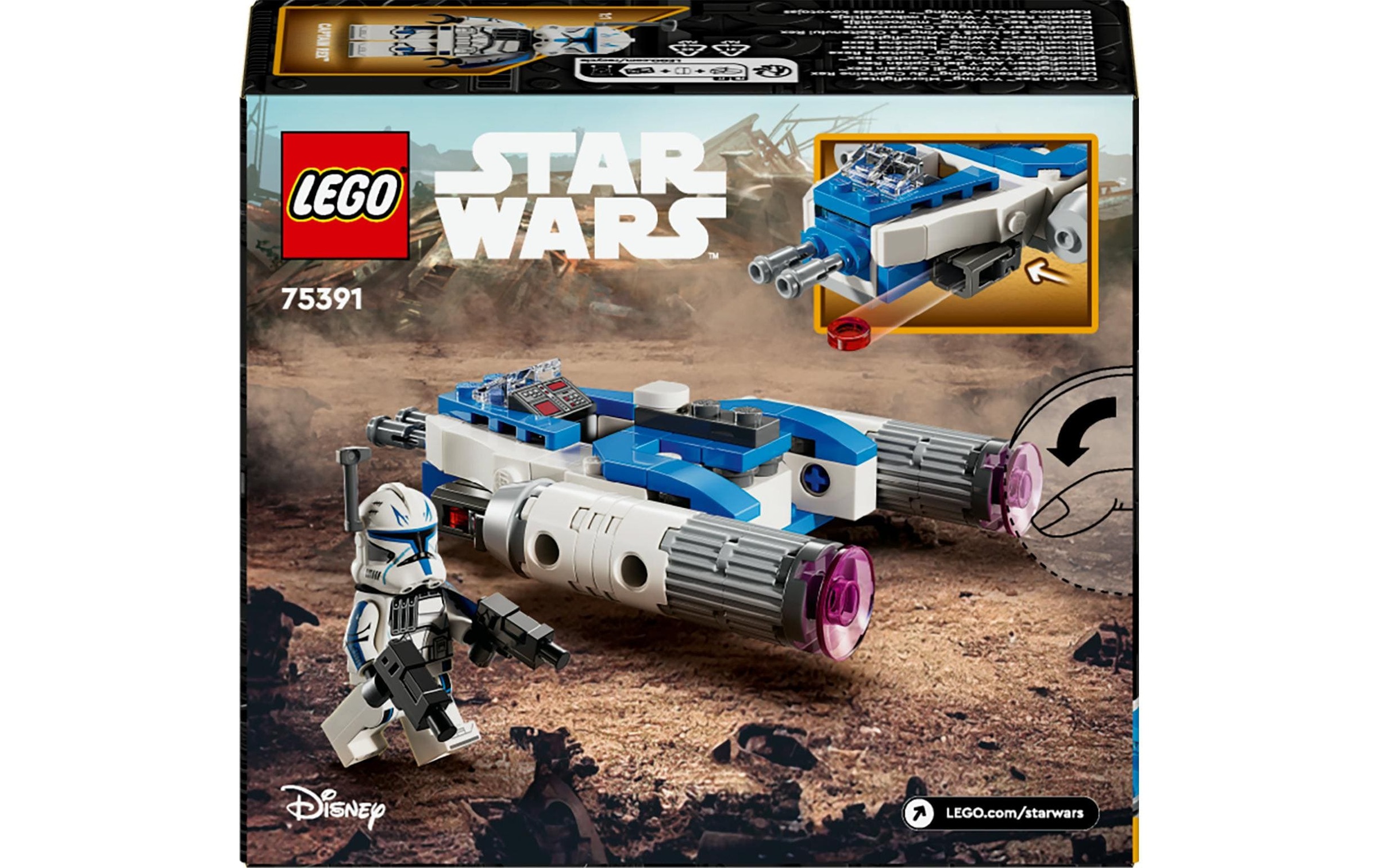LEGO® Spielbausteine »Star Wars Captain Rex Y-Wing Microfighter 75391«