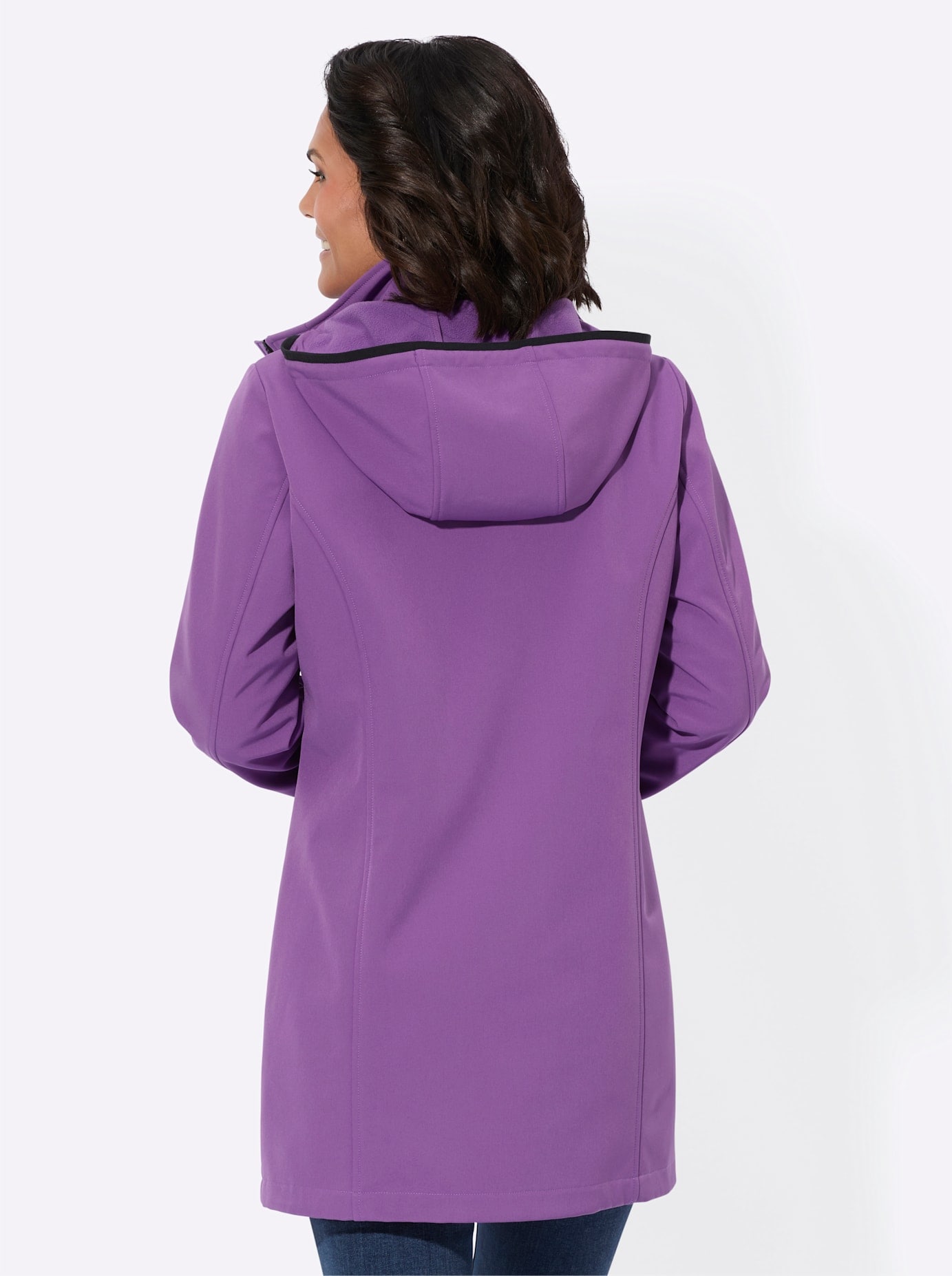 Casual Looks Softshelljacke, mit Kapuze