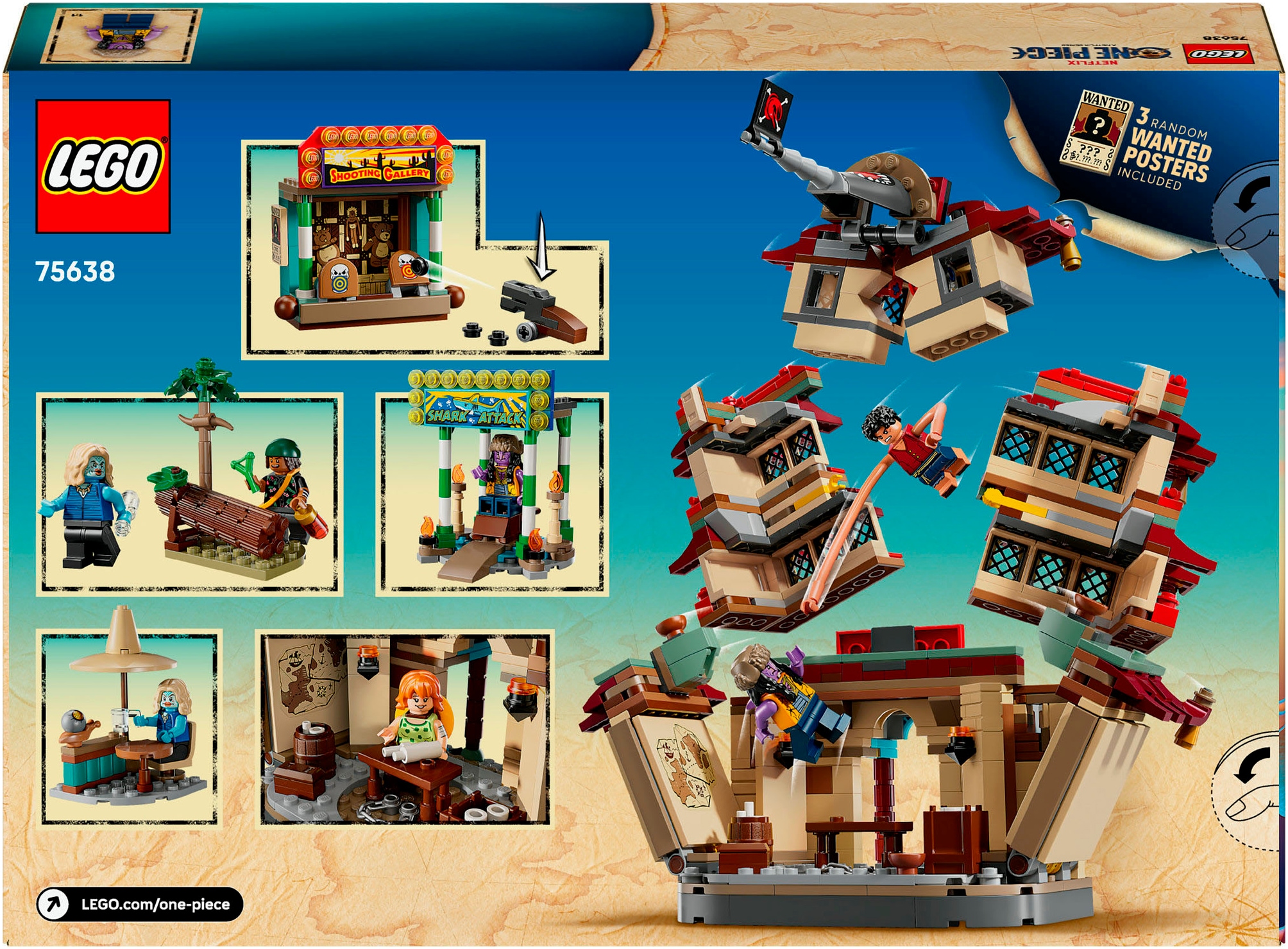 LEGO® Konstruktionsspielsteine »Showdown im Arlong Park (75638), LEGO One Piece« Made in Europe
