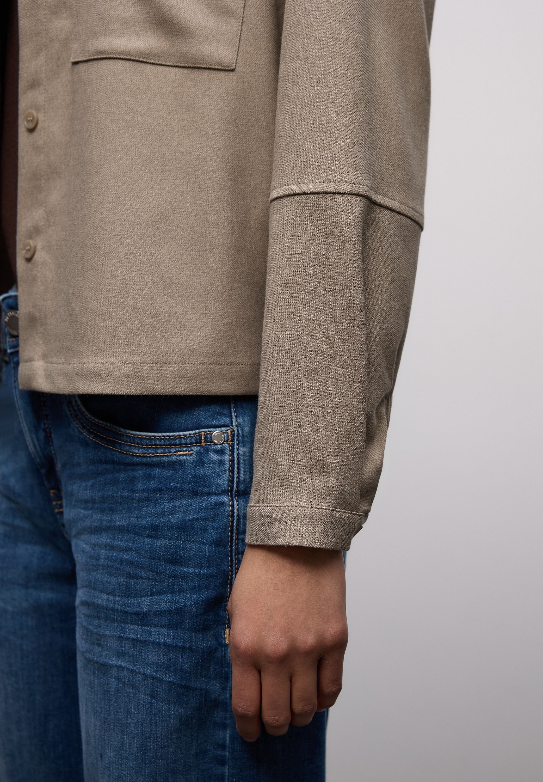 STREET ONE Hemdbluse mit Taschen