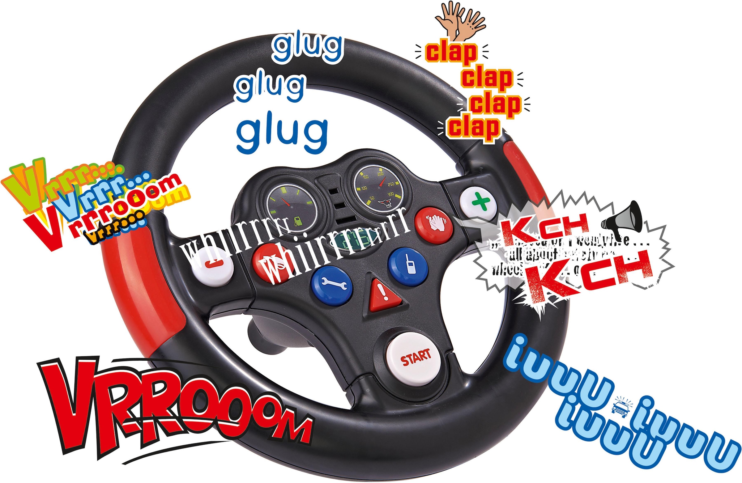 BIG Spielfahrzeug-Lenkrad »BIG Bobby Car Racing-Sound-Wheel« Découvrir sur