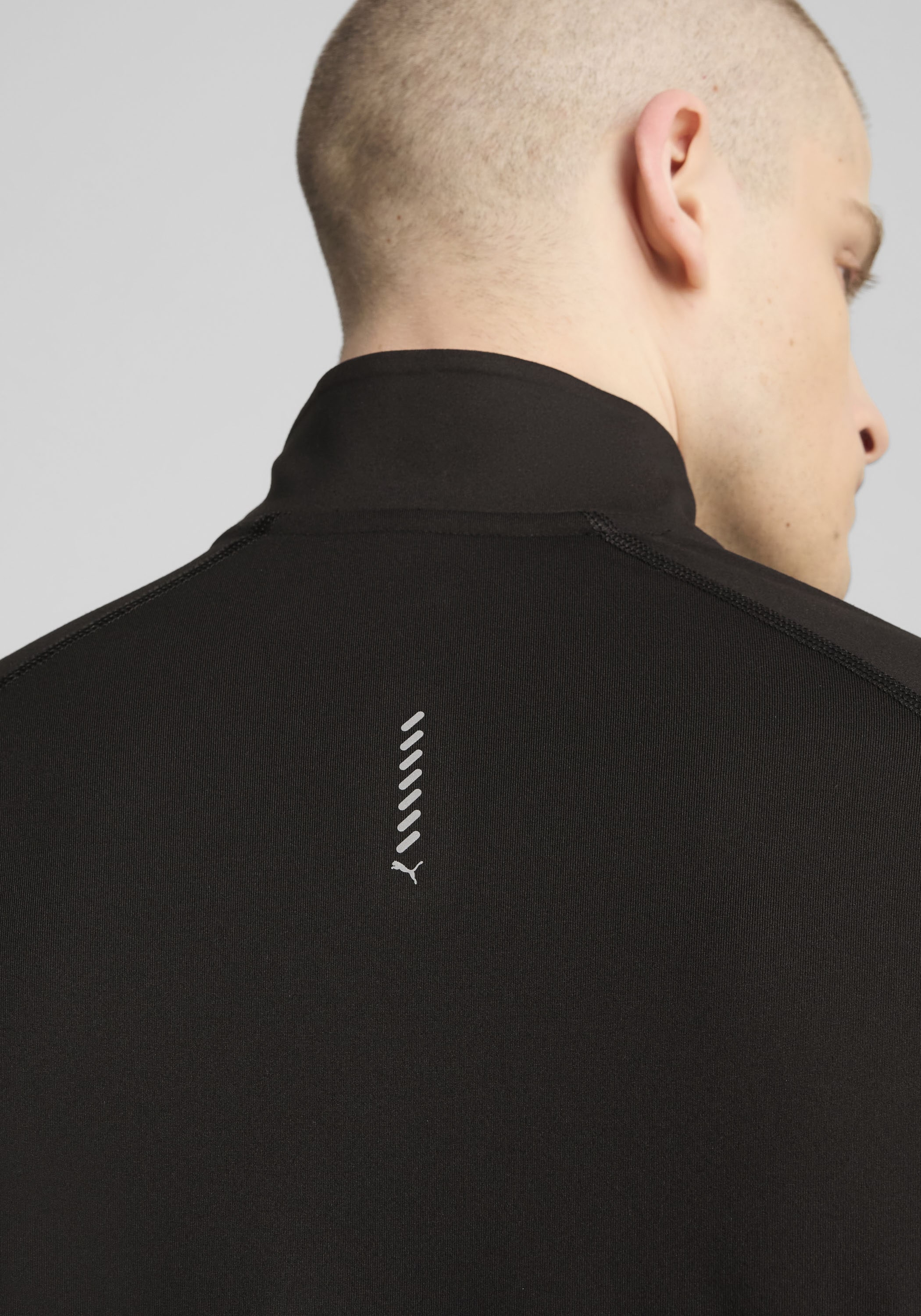 PUMA T-shirt de course »M RUN VELOCITY CLOUDSPUN 14 ZIP« Regular Fit, avec fermeture éclair 1/4, technologie DryCELL