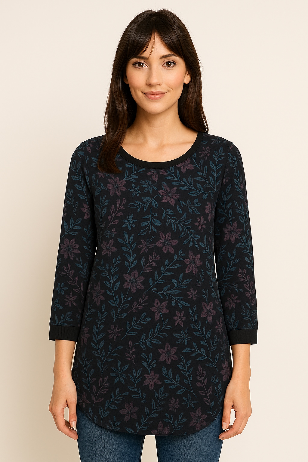 Ragwear Langarmshirt »SHIMONA FLOWERS O«
