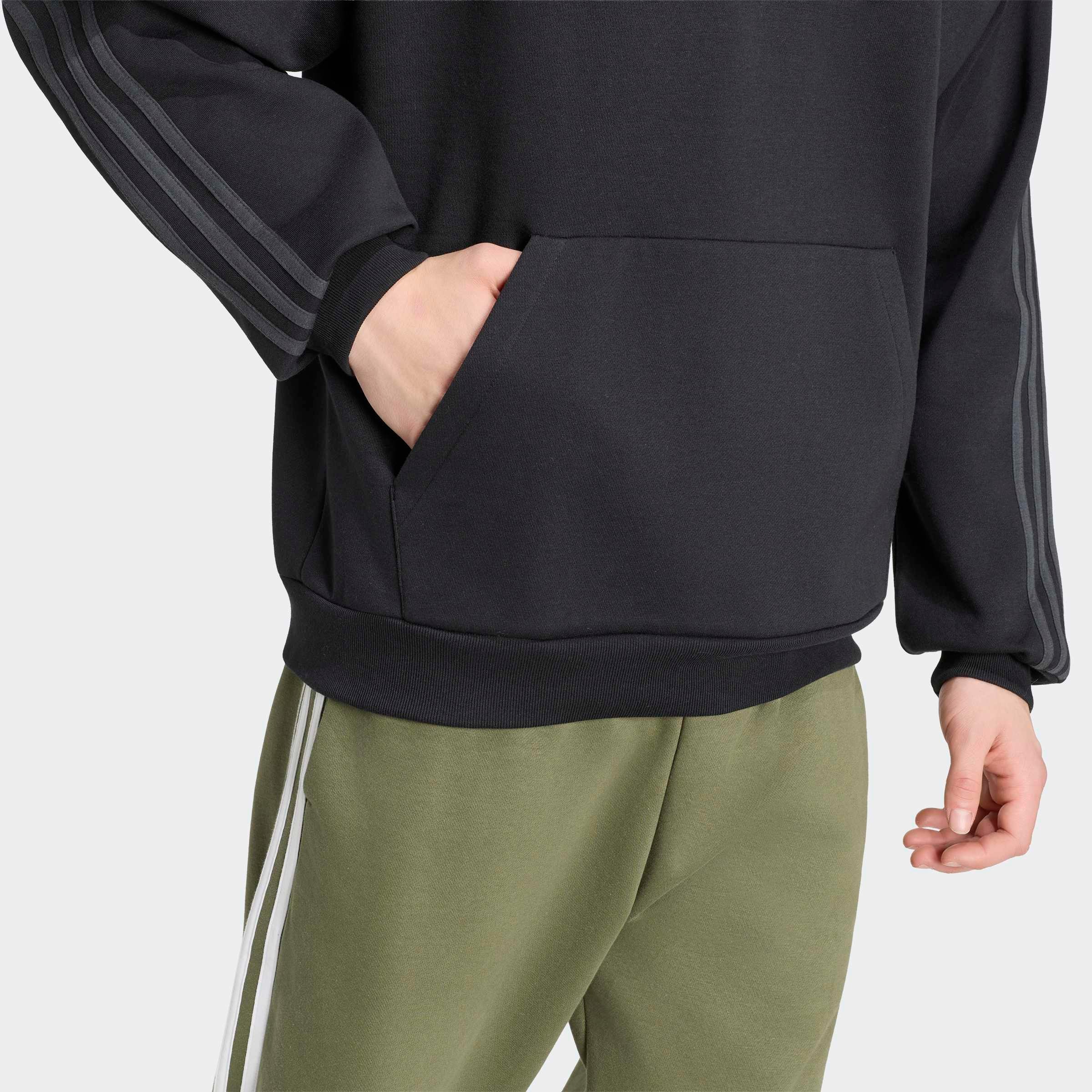 adidas Sportswear Sweat à capuche »ESSENTIALS 3-STREIFEN FLEECE-HOODIE«
