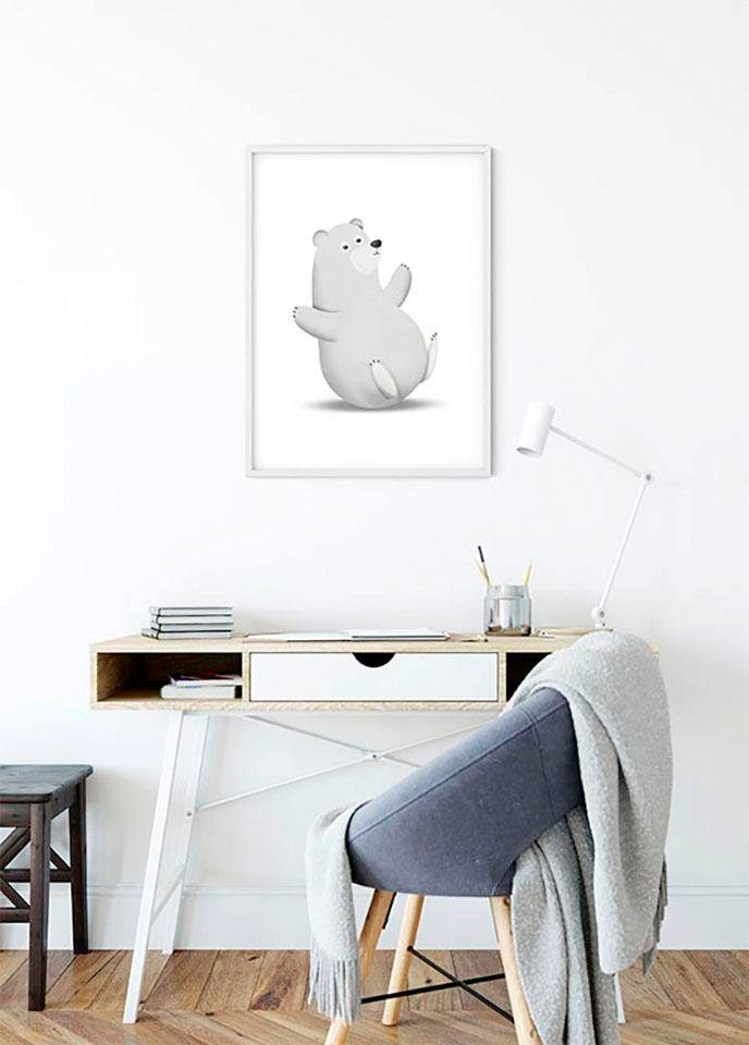 Komar Poster »Cute St.), (1 Polar Kinderzimmer, Schlafzimmer, Tiere, Wohnzimmer Bear«, Animal