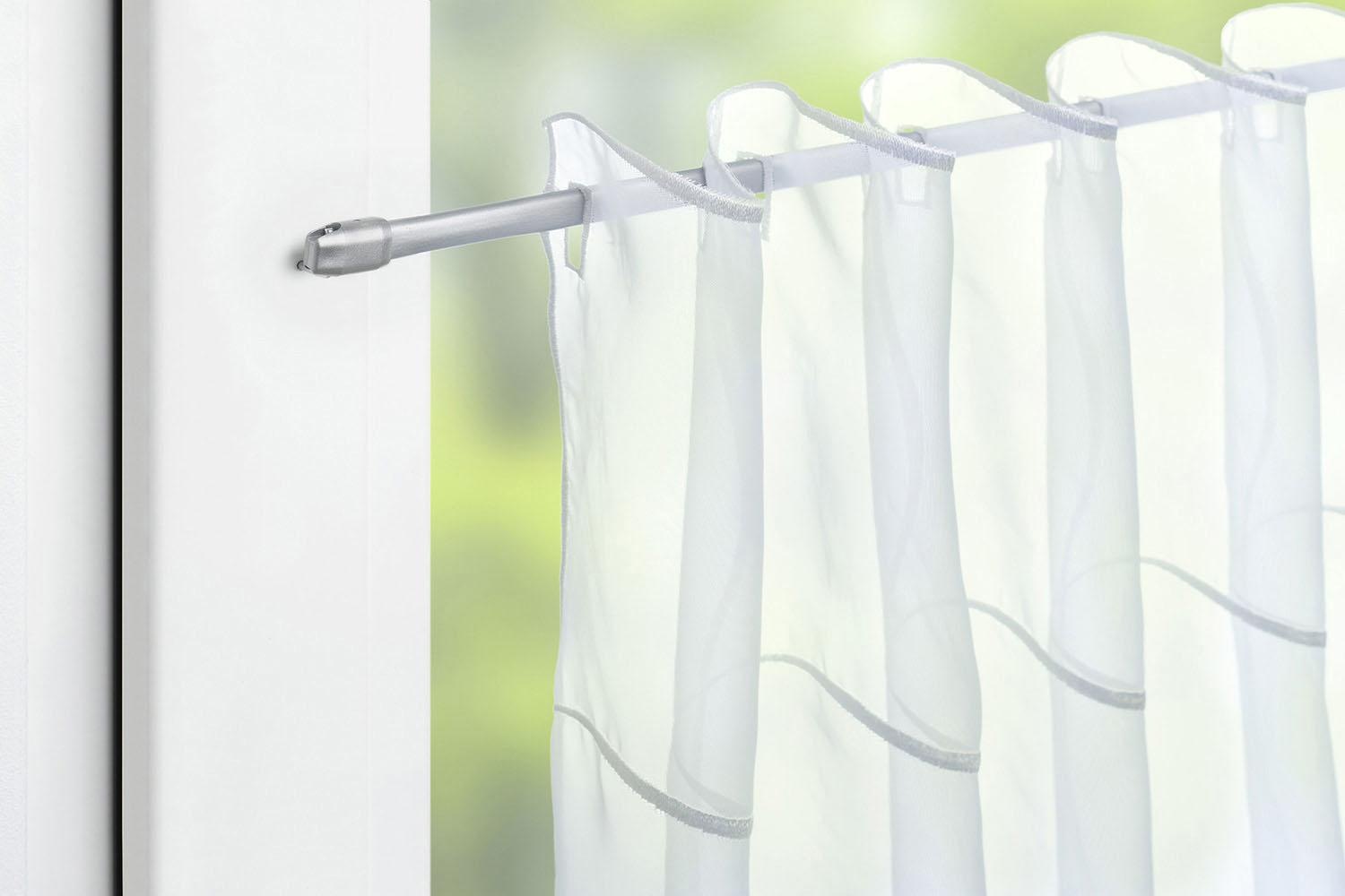 Good Life Vitragenstange »Vita« Ø 11 mm 1 läufig-läufig ausziehbar;Endstücke;Befestigungsmaterial