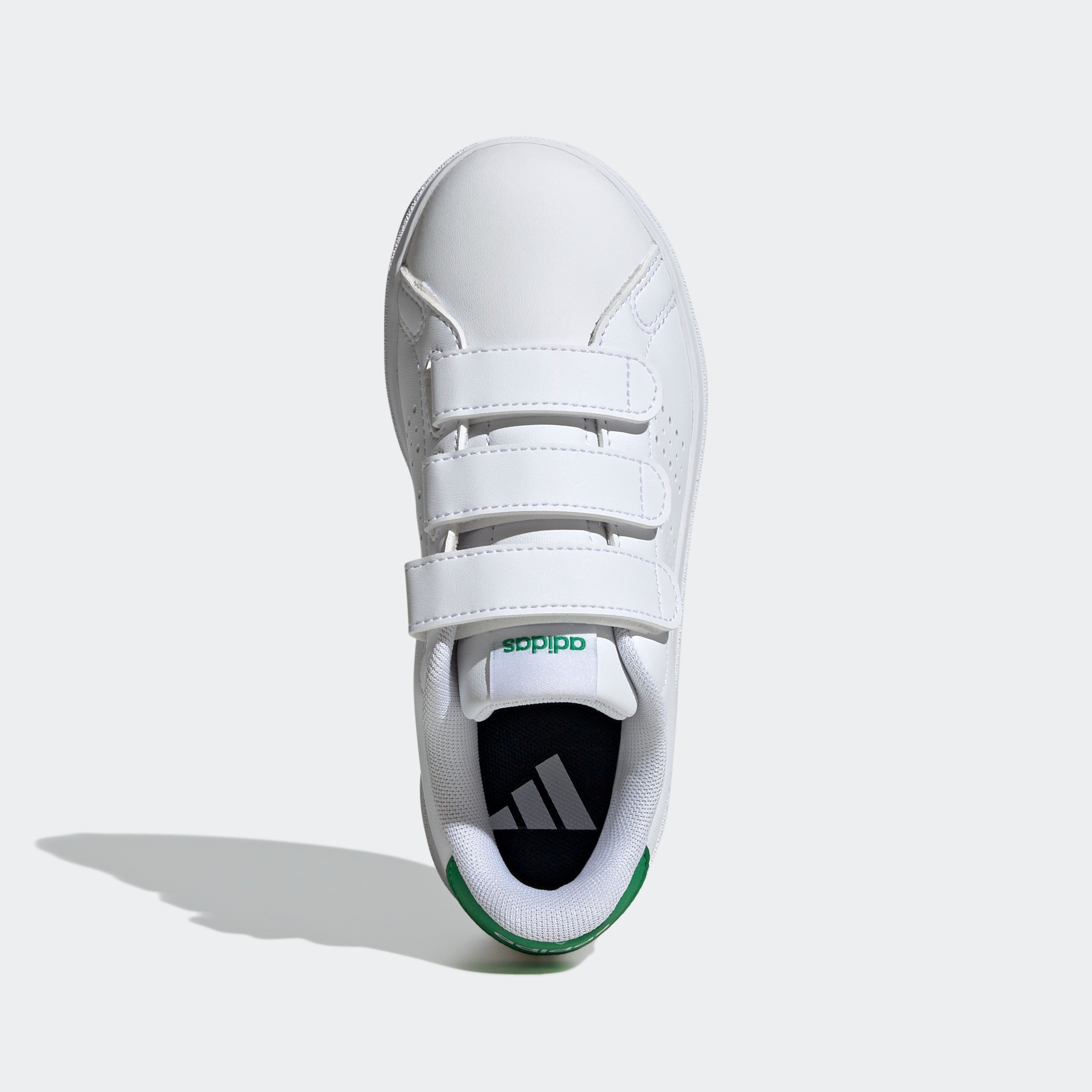 adidas Sportswear Klettschuh »ADVANTAGE BASE 2.0 KIDS«, Design auf den Spuren des adidas Stan Smith