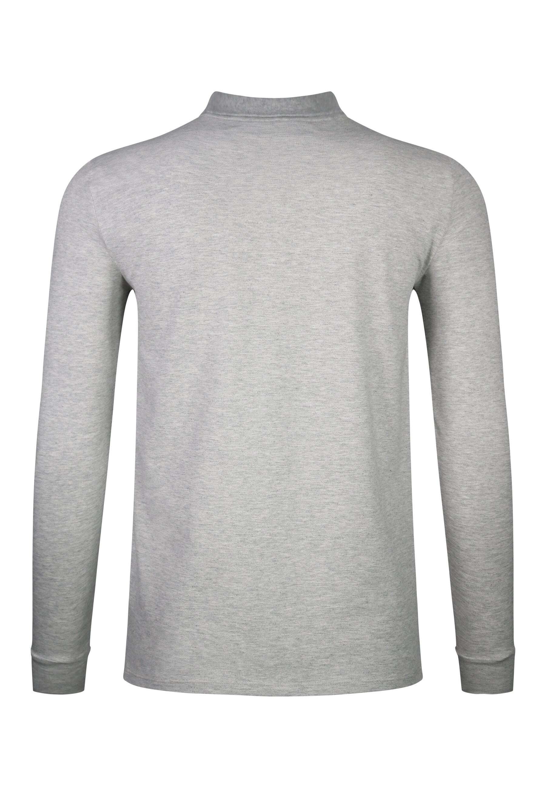 Siksilk Polo à manches longues »Siksilk Langarmpolo Longlseeved Zip«