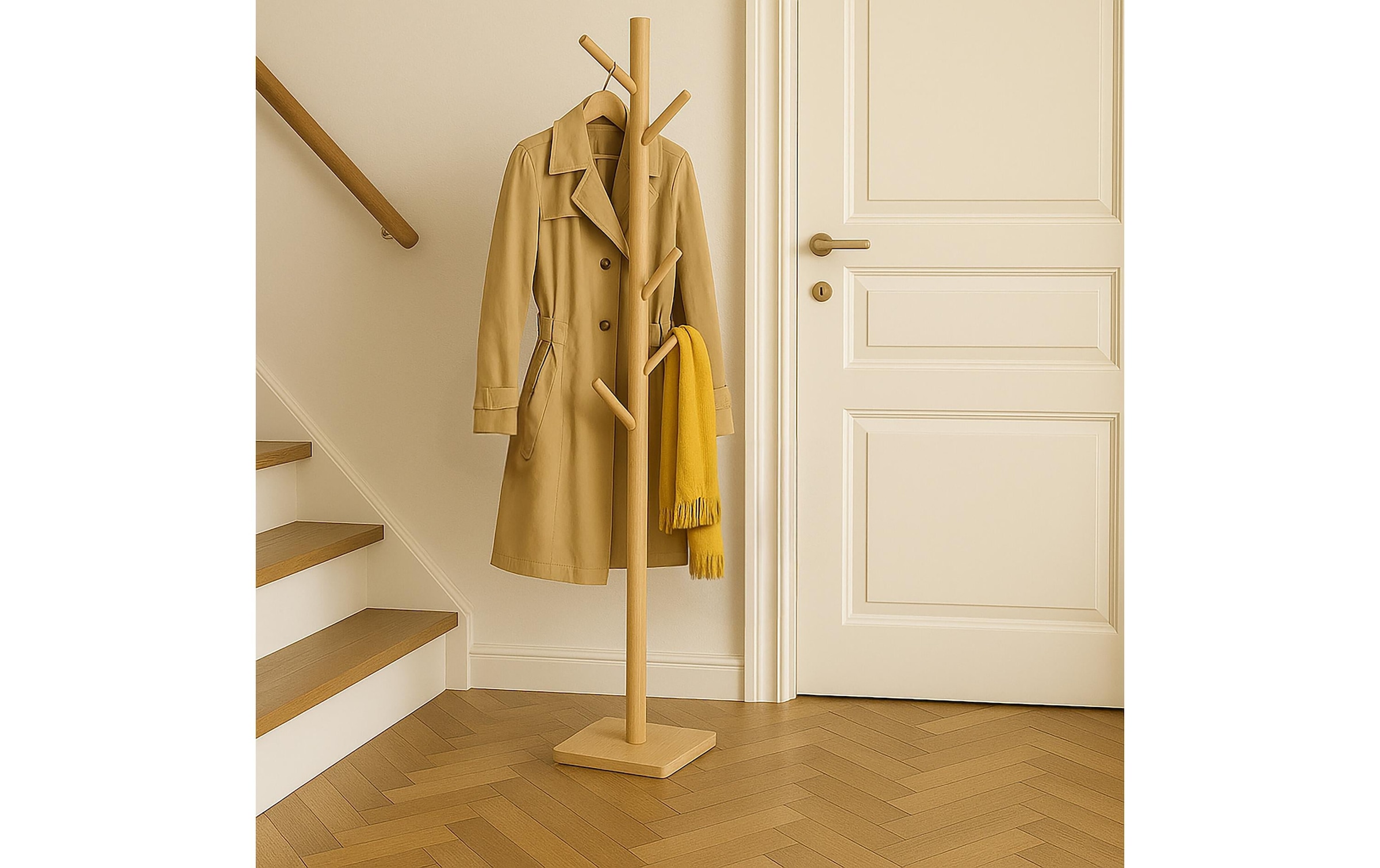 relaxdays Porte-manteau »Bambus«