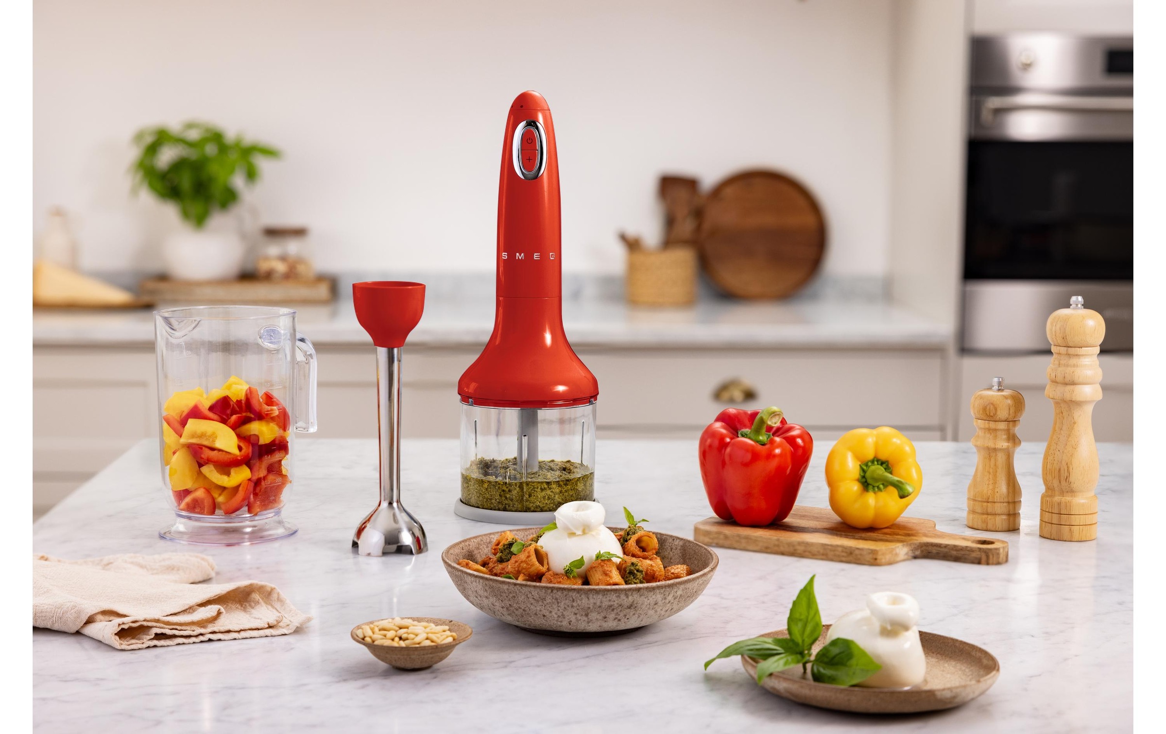 Smeg Stabmixer »HBF03 WhEU«, 700 W