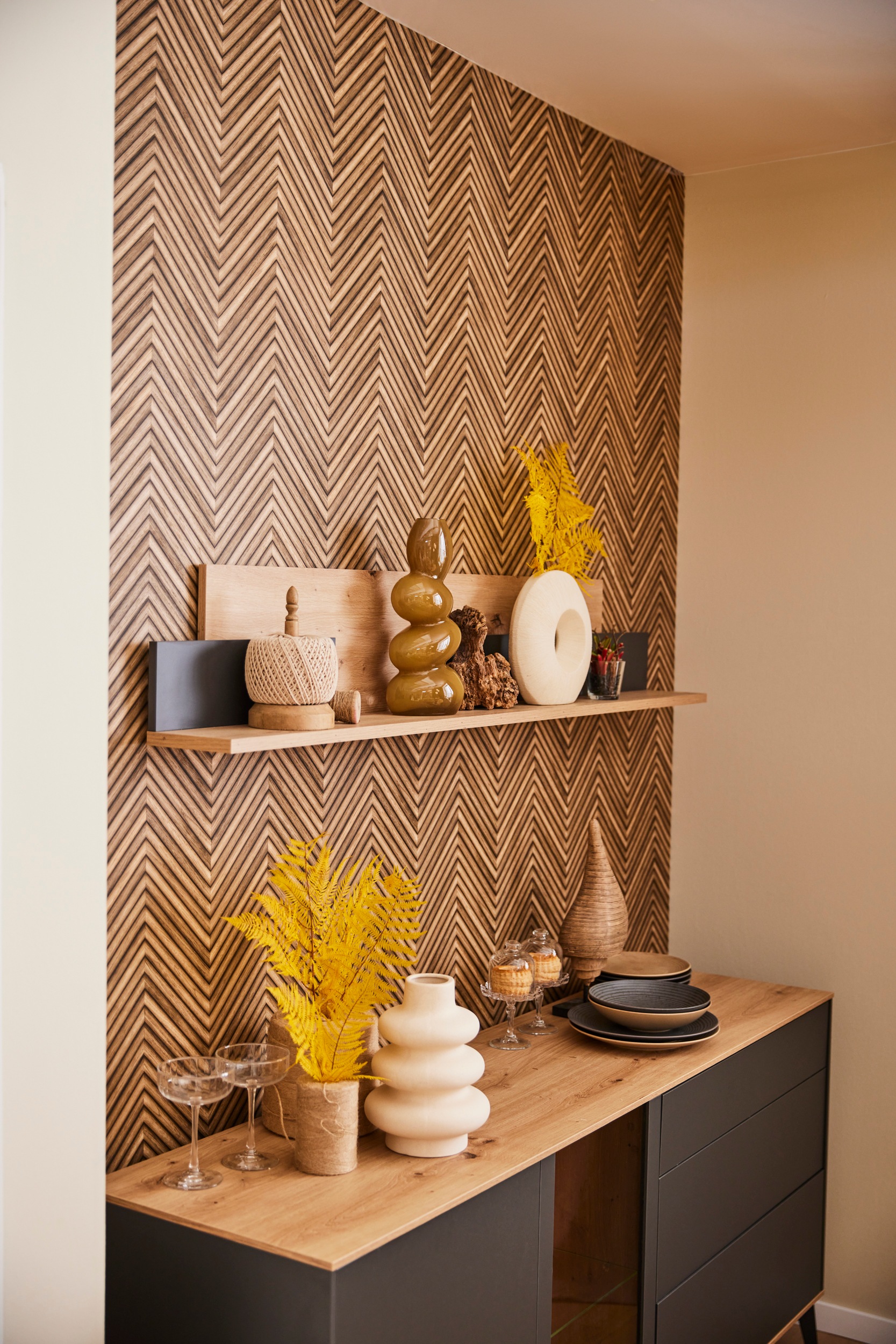 Mäusbacher Tableau mural »Faro« Faro Wandboard , Breite 150 cm, modernes Wandregal