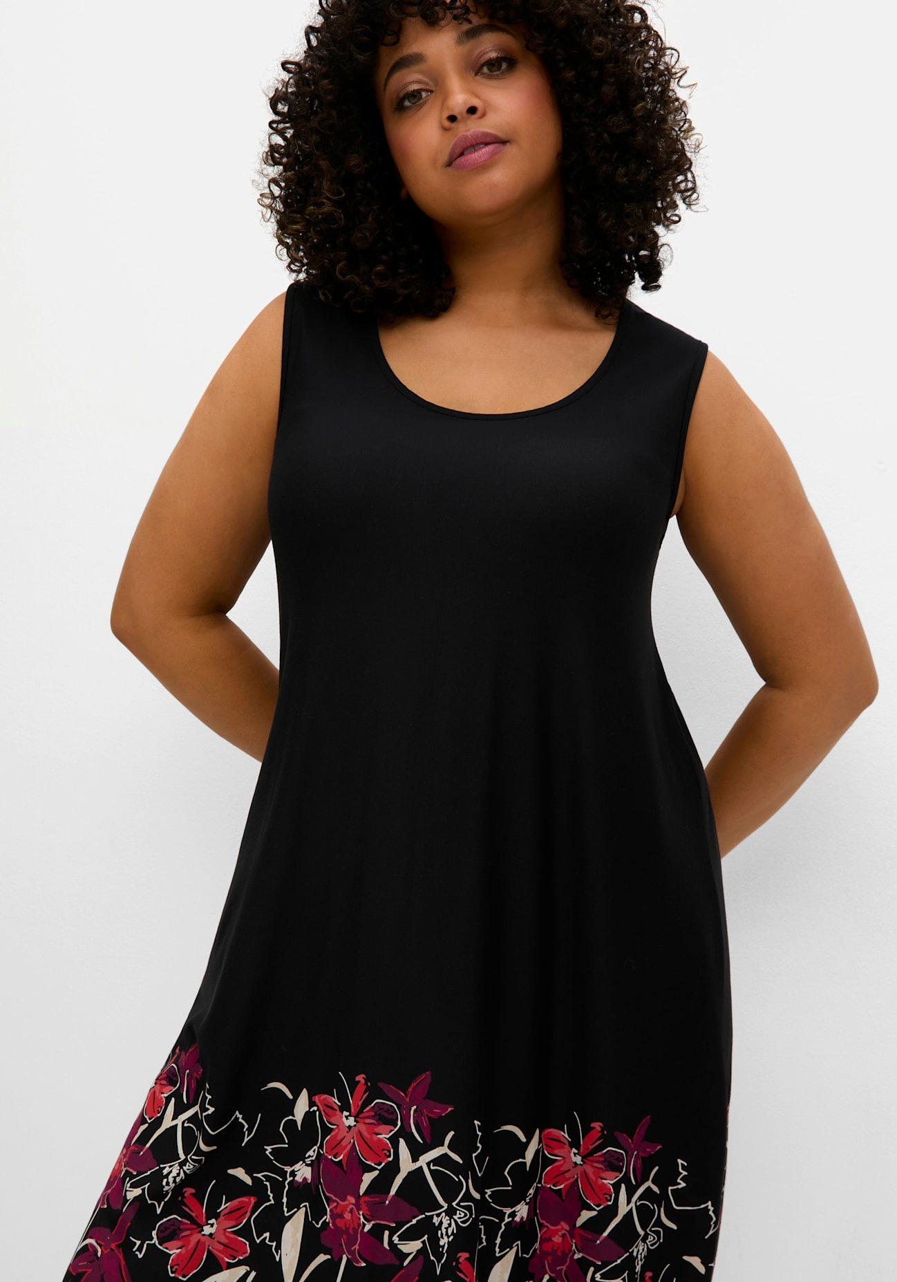 Sheego Jerseykleid »Jerseykleid«