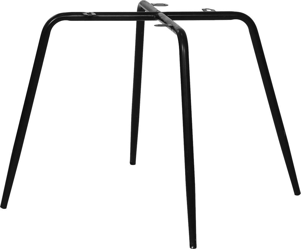SIT Chaise à 4 pieds »Verona 2er-Set Esszimmerstühle mit Strukturstoff & Metallgestell« (Ensemble) 2 cuisTissu structuré Öko-Tex & dossier ergonomiquement arrondi