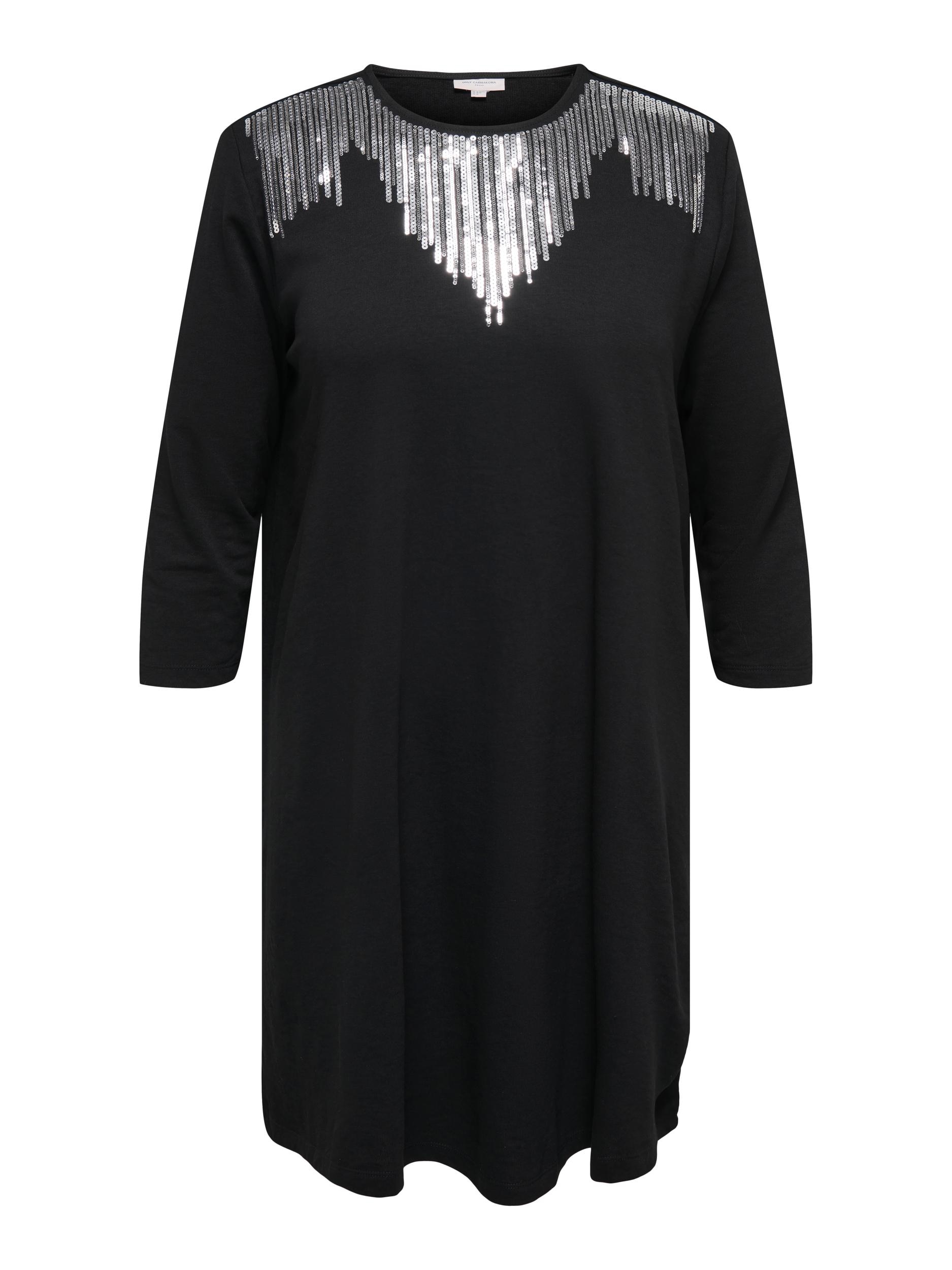 ♕ ONLY CARMAKOMA Jerseykleid »CARGENEVA 3/4 BLING DRESS JRS«  versandkostenfrei auf