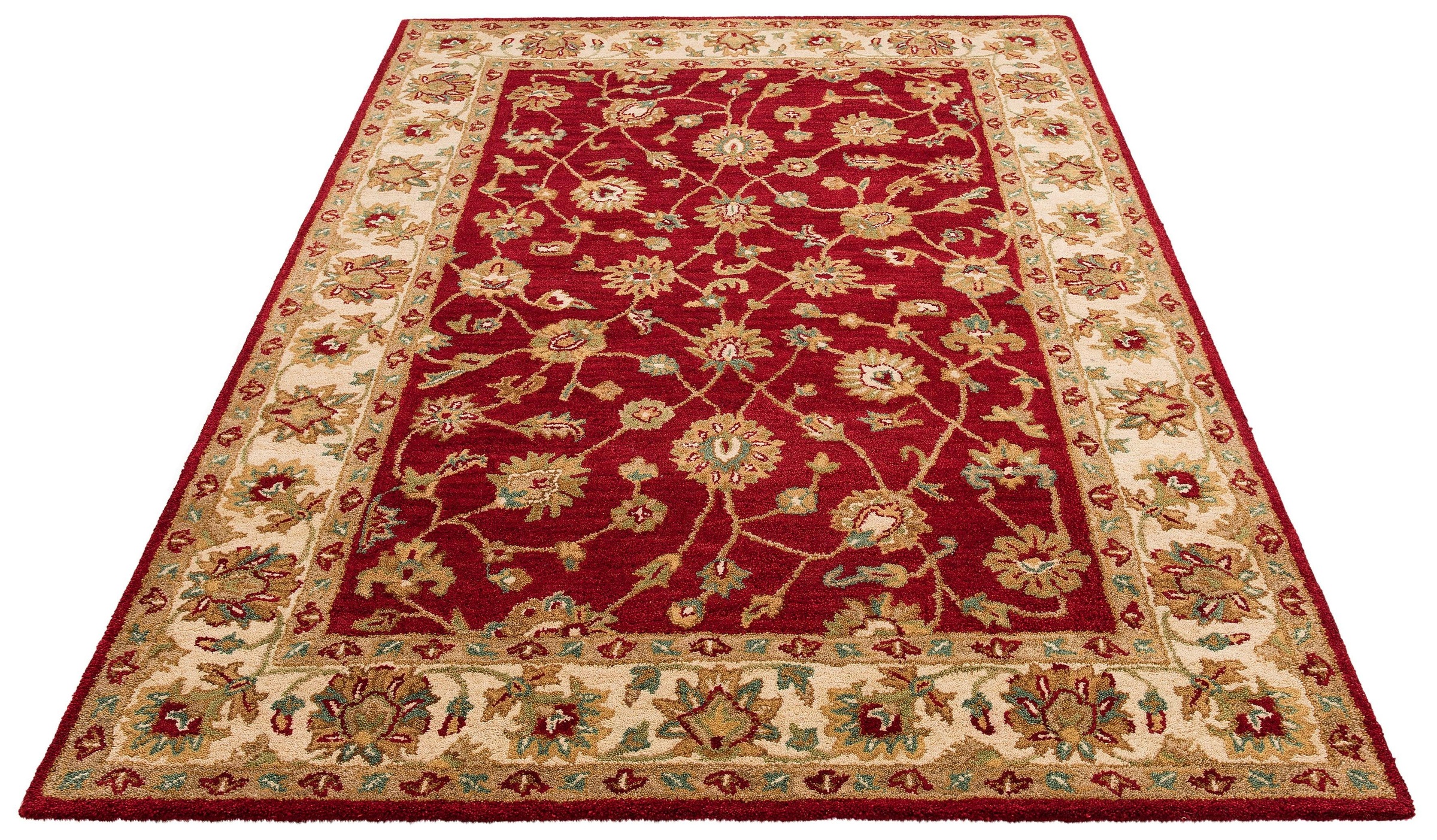 Image of Home affaire Wollteppich »Sahil«, rechteckig, 14 mm Höhe, reine Wolle, Orientteppich, ideal im Wohnzimmer & Schlafzimmer bei Ackermann Versand Schweiz