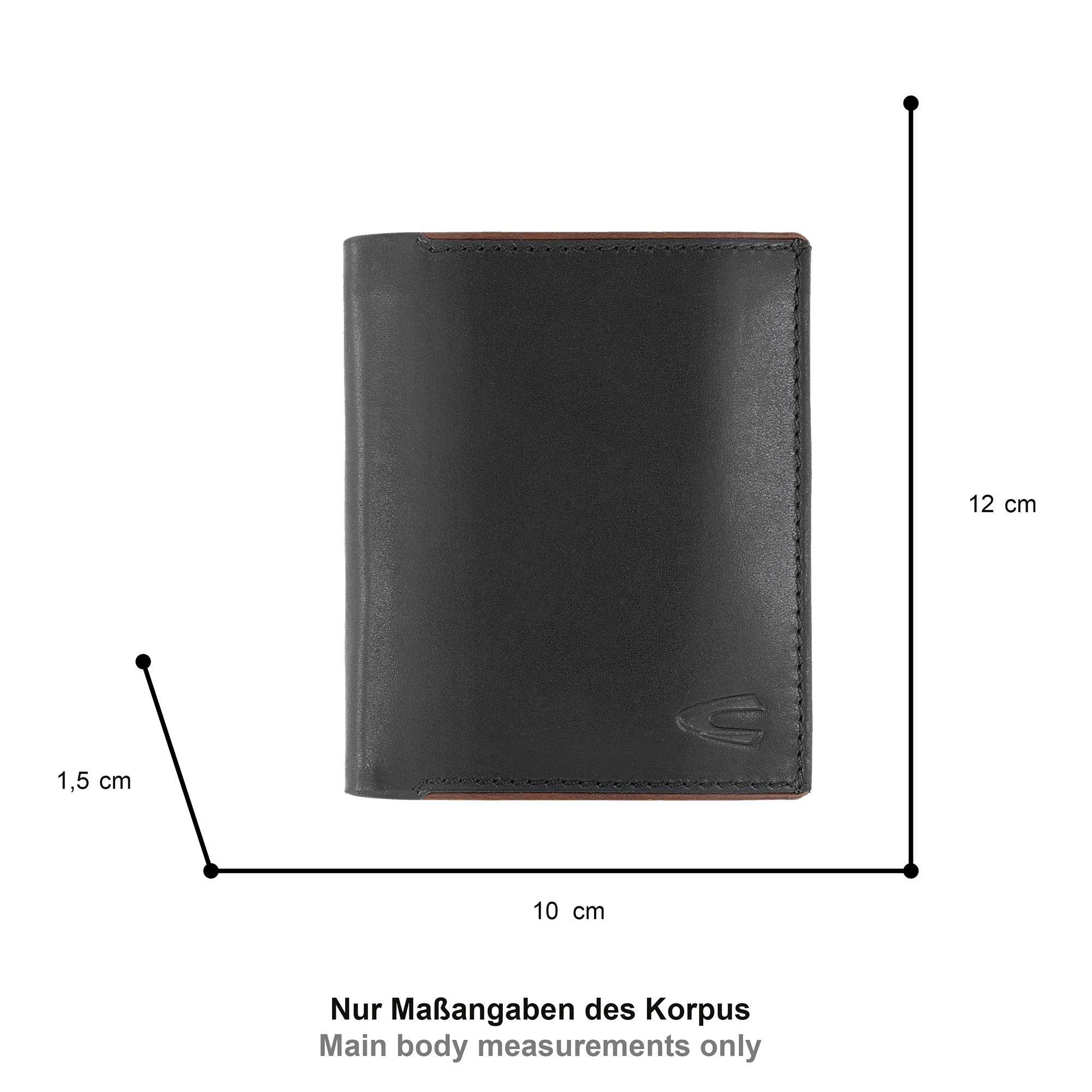 camel active Geldbörse »Cruise« aus hochwertigem Rindsleder mit RFID Schutz