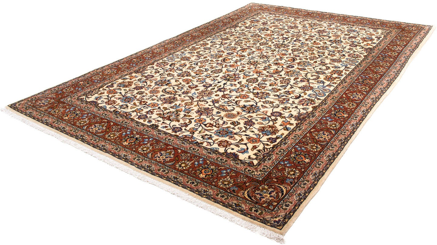 Image of morgenland Orientteppich »Perser - Classic - 310 x 210 cm - beige«, rechteckig, 10 mm Höhe, Wohnzimmer, Handgeknüpft, Einzelstück mit Zertifikat bei Ackermann Versand Schweiz
