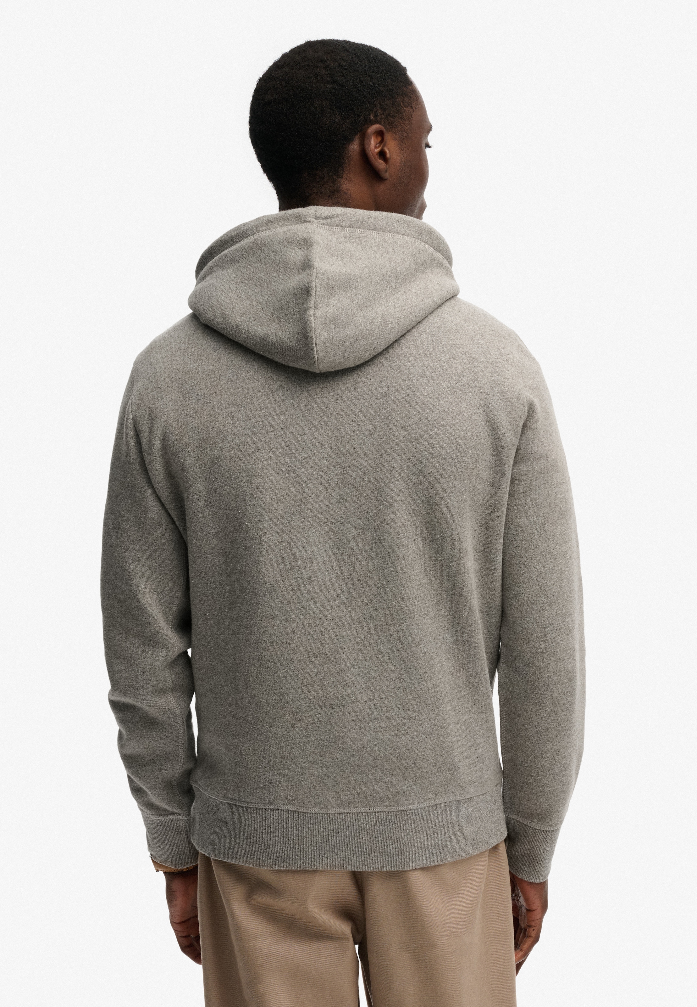Superdry Sweat à capuche »1954 COMPANY RELAXED HOOD«, mélange coton, coupe décontractée
