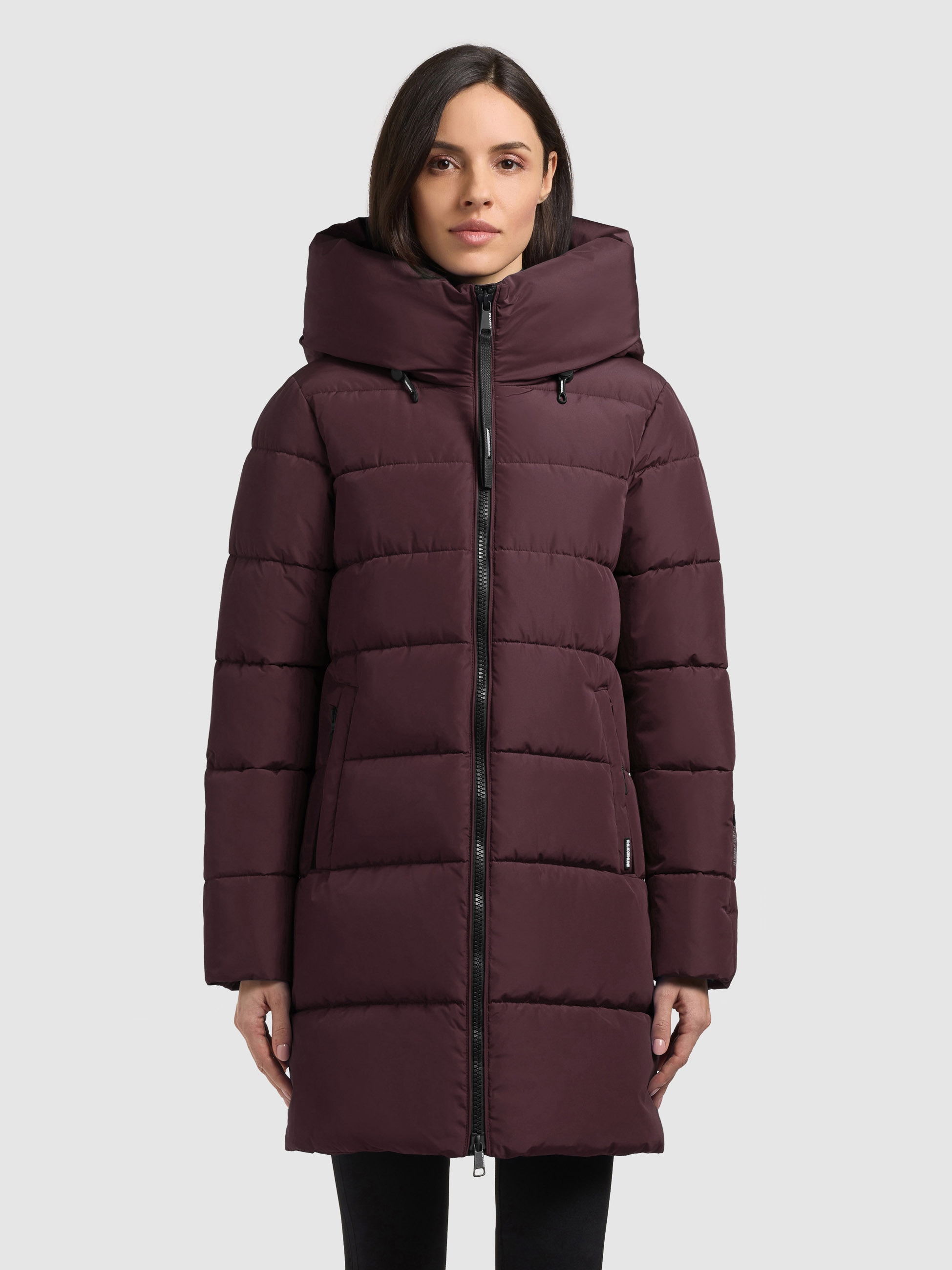 Image of khujo Steppjacke "GRIMES" mit Kapuze Reissverschlusstaschen
