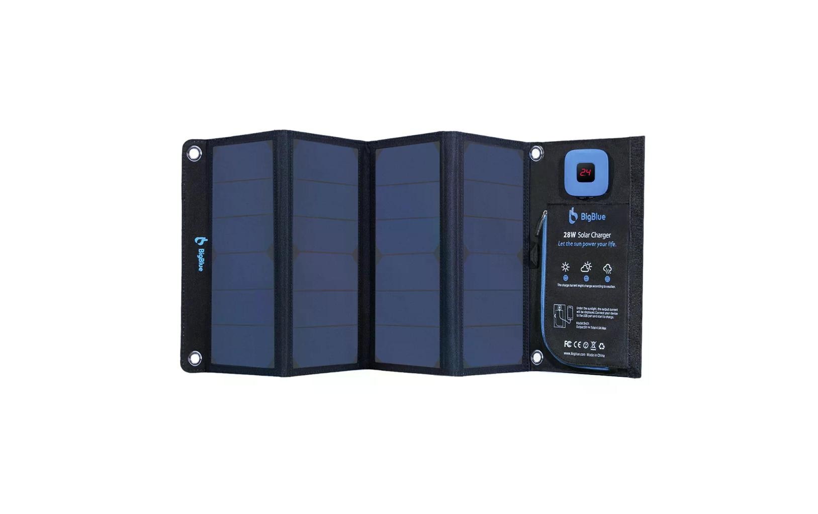 Solarladegerät »BigBlue Solar B401E 28 W USB«