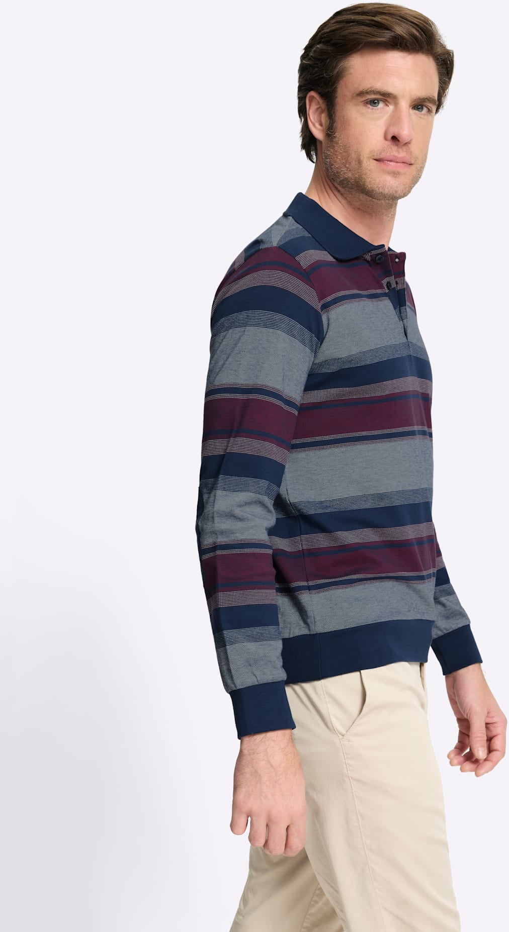 Marco Donati Polo »Langarm-Shirt« 1