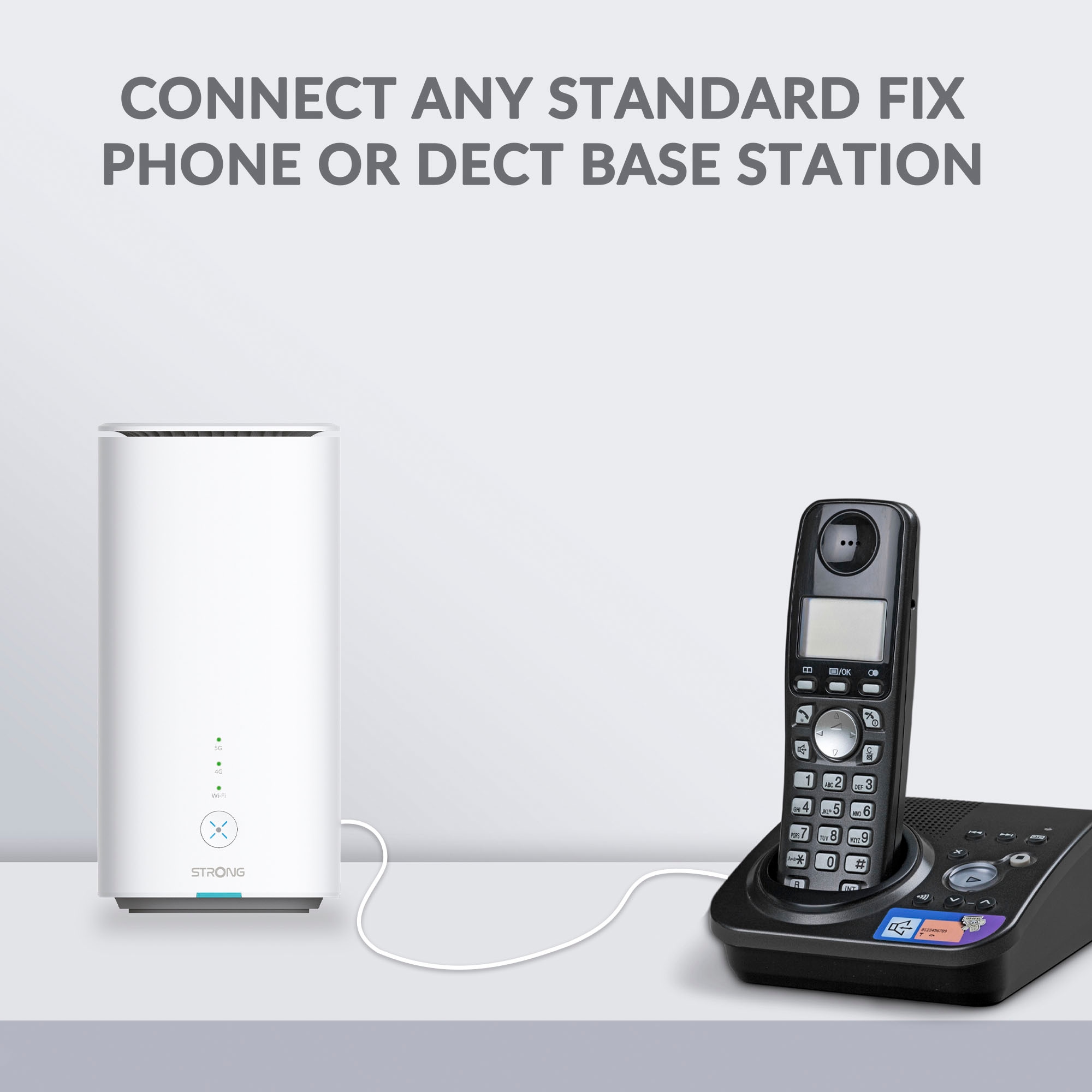 Strong 4G/LTE-Router »5G, LTE bis 3,2 Gbit/s, WLAN bis 3 Gbit/s, WiFi 6«