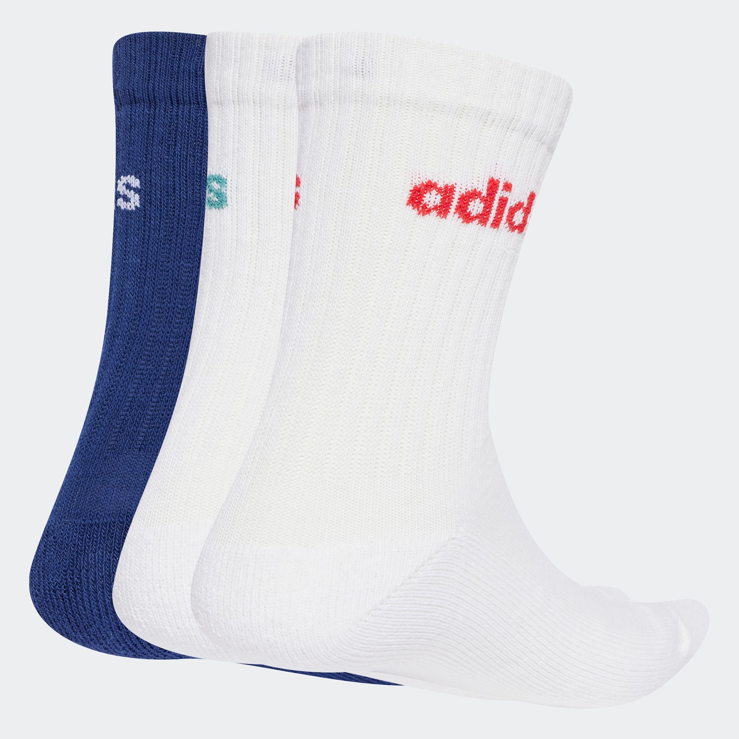 adidas Performance Funktionssocken »LINEAR CREW CUSHIONED SOCKEN, 3 PAAR«, (3 Paar)