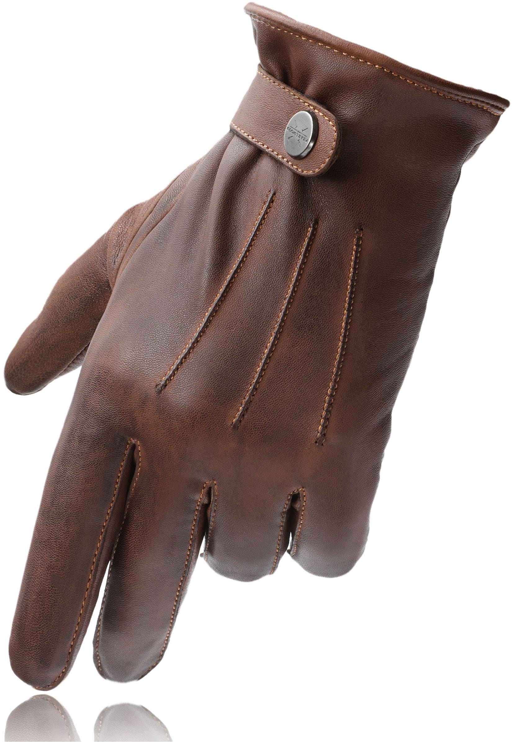 PEARLWOOD Gants en cuir mit verstellbarem Riemen