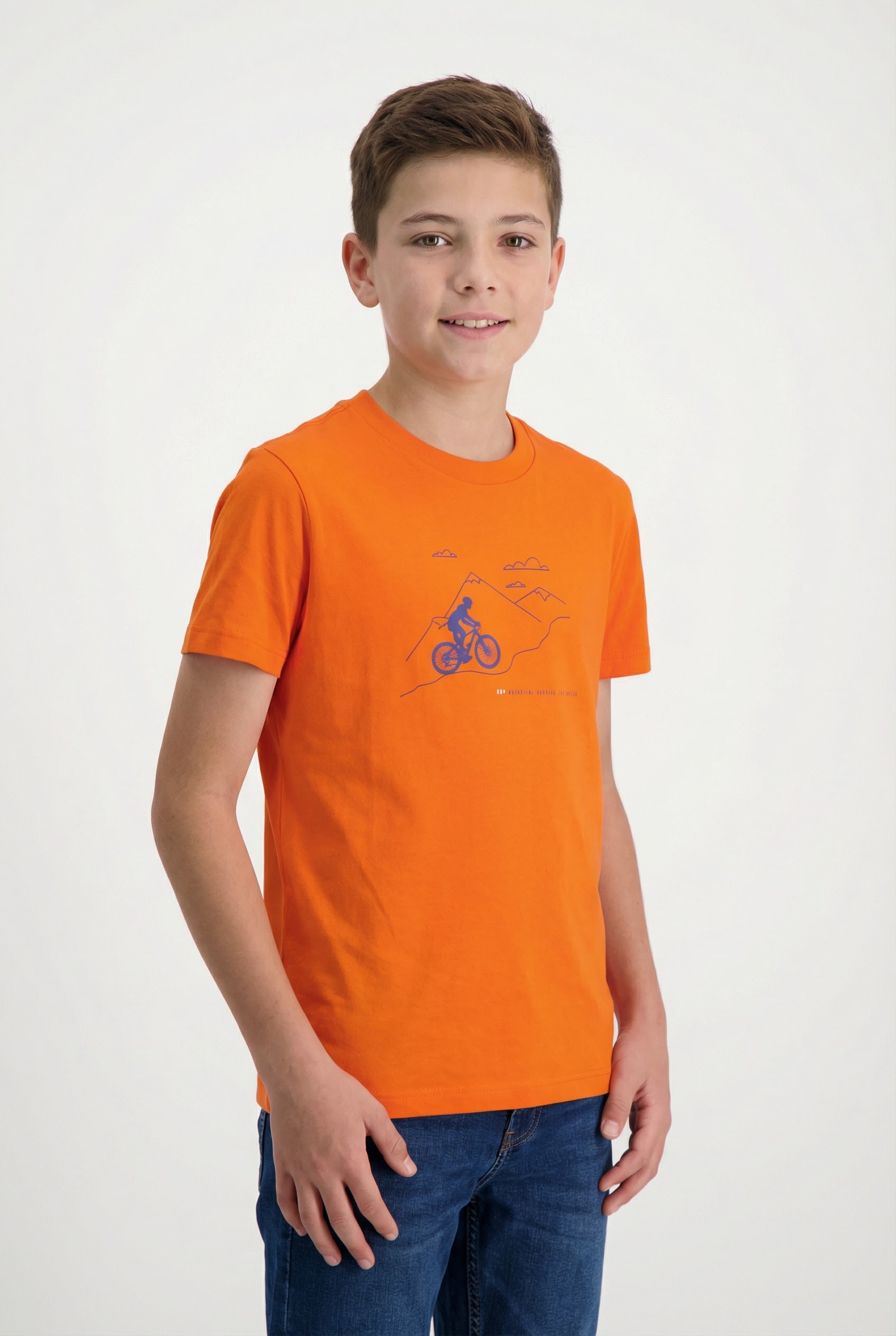Image of CMP T-Shirt für Kinder, Kurzarm, mit Rundhalsausschnitt, aus Baumwolle