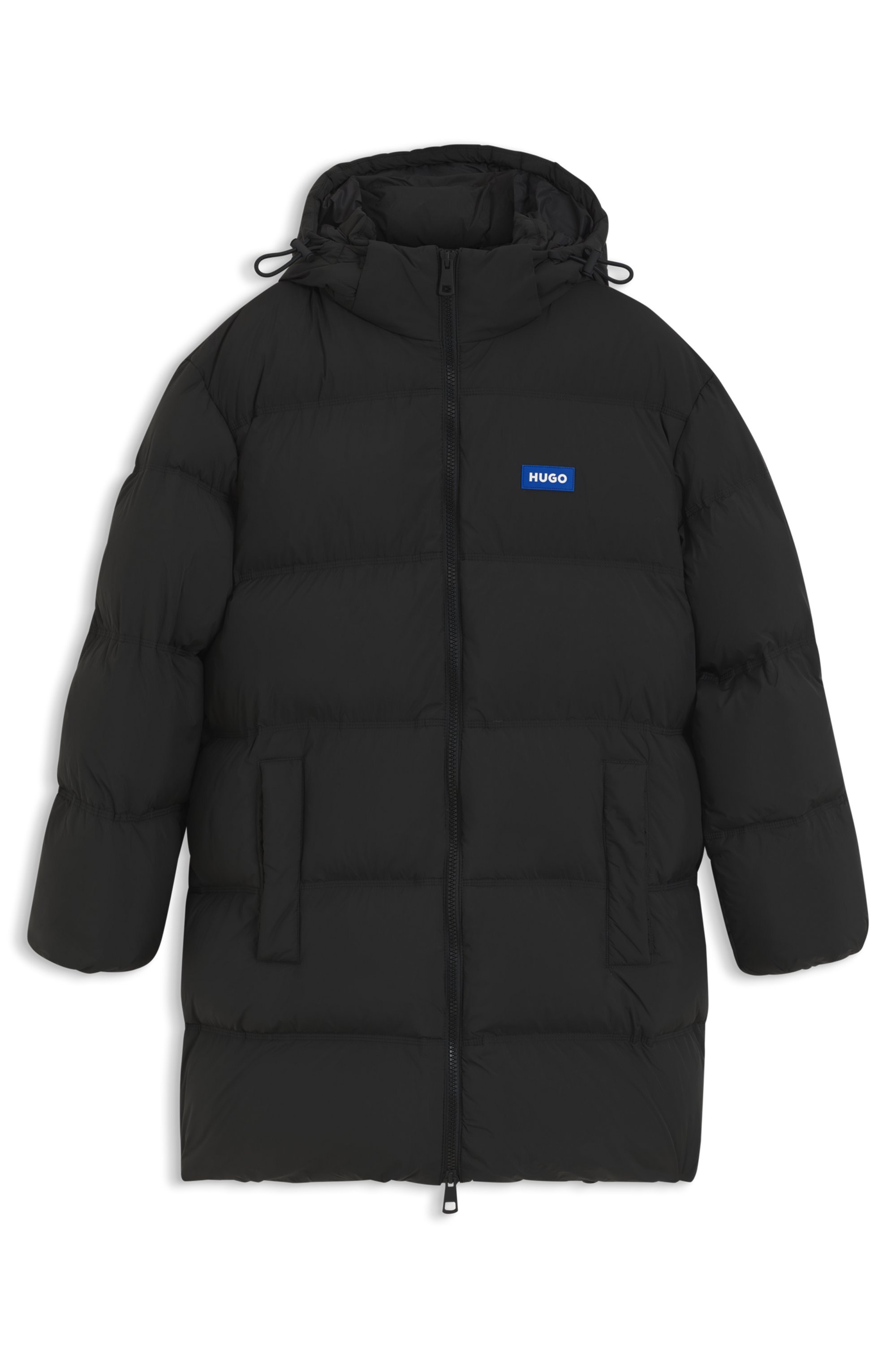 HUGO Blue Veste d'hiver »Bodi« mit Kapuze mit Kapuze, warm wattiert, Relaxed Fit