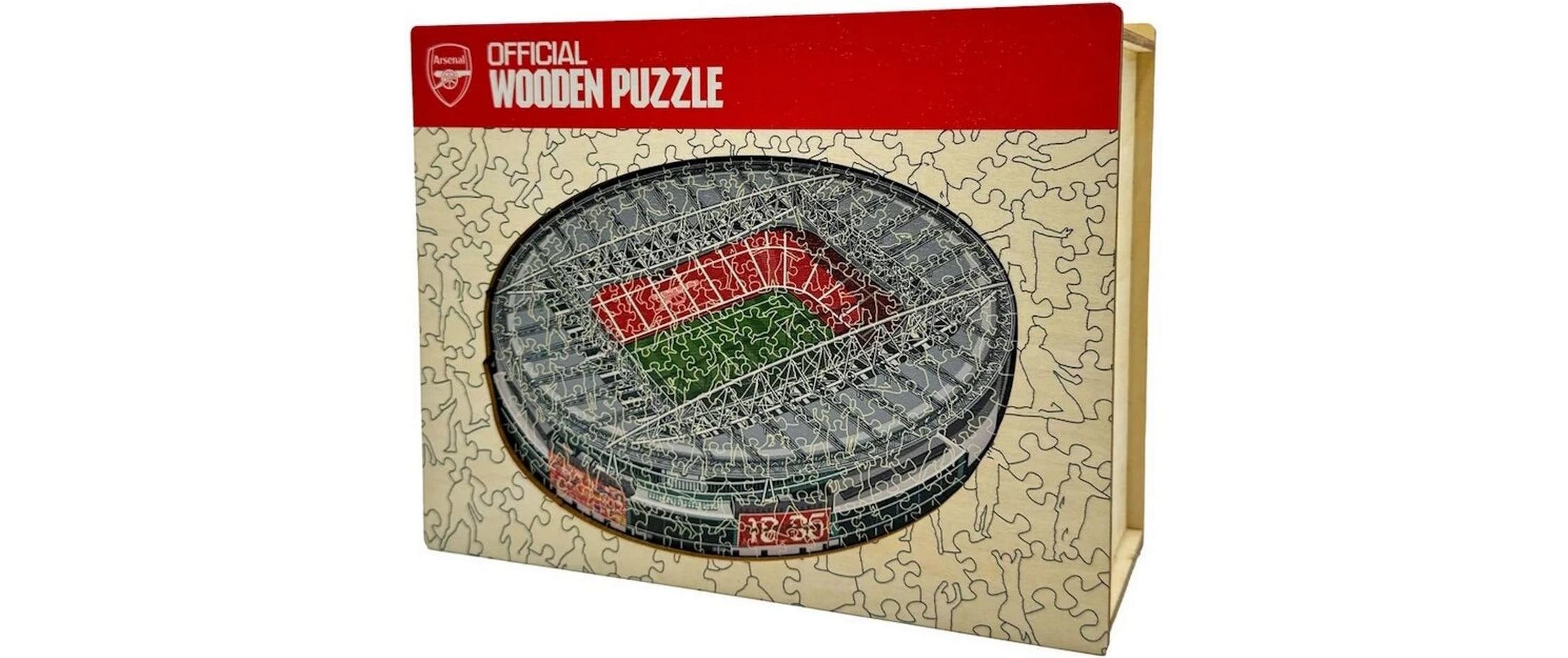   Puzzle »Iconic Arsenal FC – Emirates Stadium« Holzart: Birke (Herkunftsland: China)