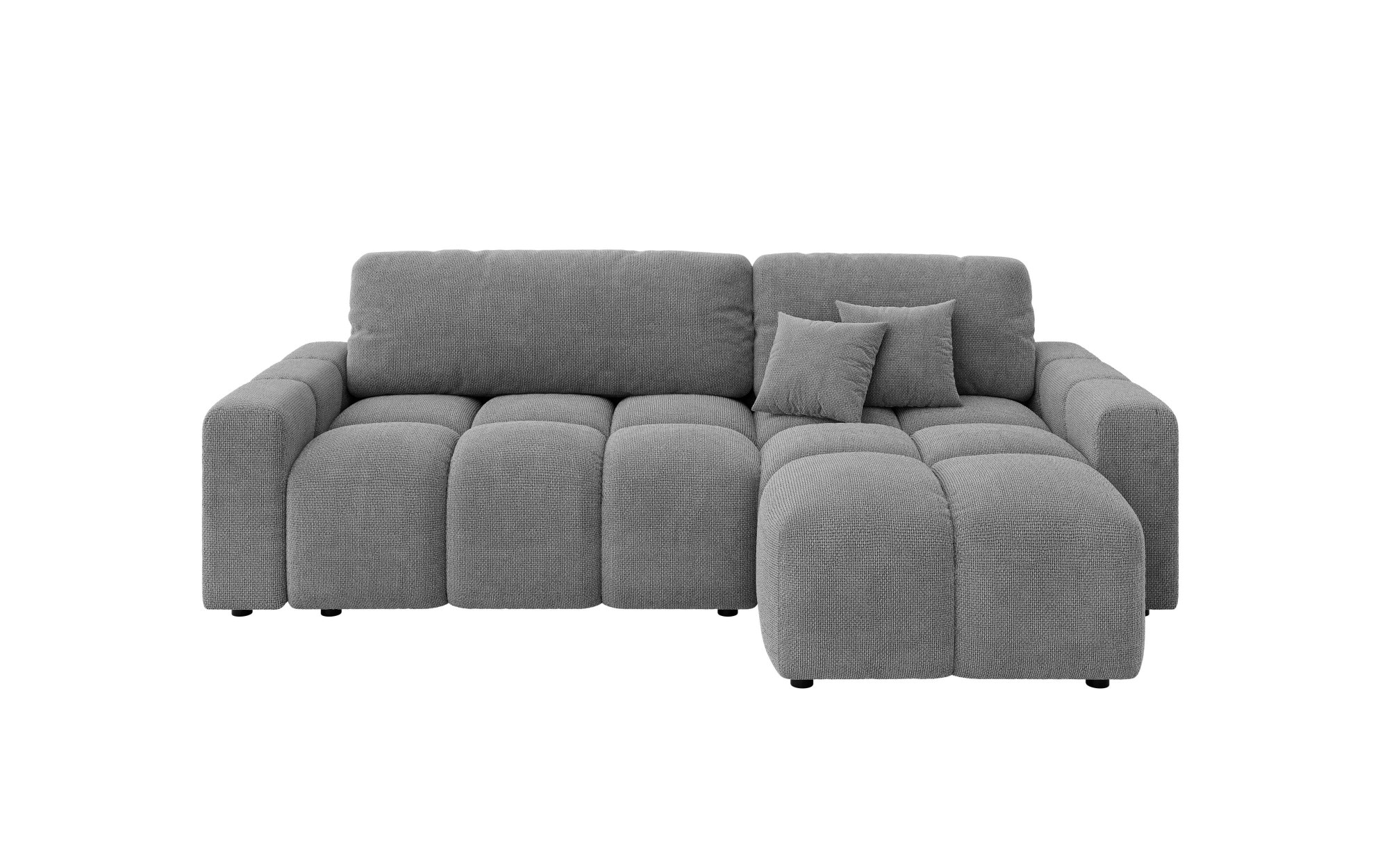 INOSIGN Ecksofa »FELICI, Schlafsofa 233cm, L-Form mit Recamiere beidseitig montierbar«, Designsofa mit Bettfunktion und Bettkasten, Masse B/T/H: 233/142/88 cm